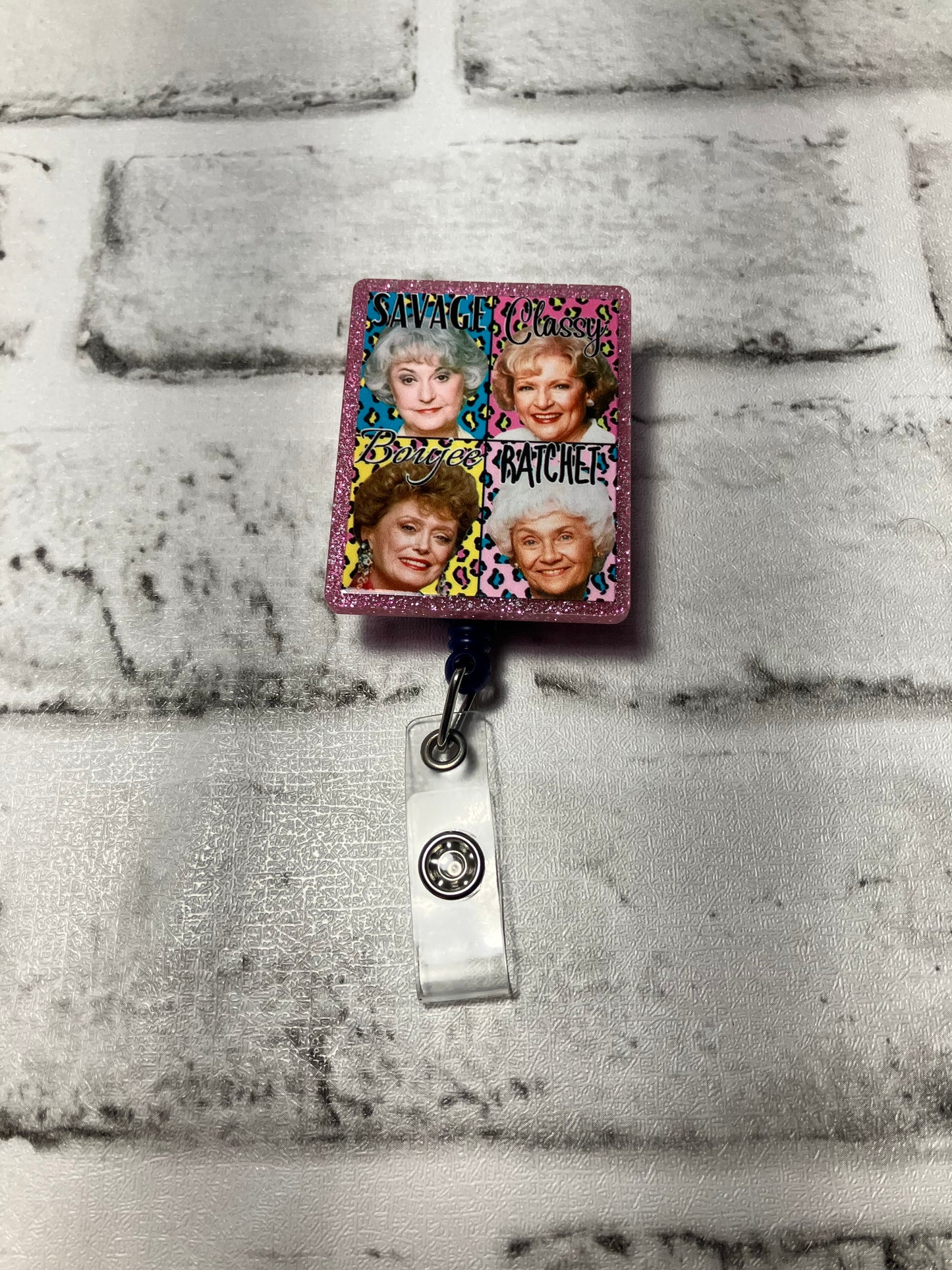 Savage ladies badge reels