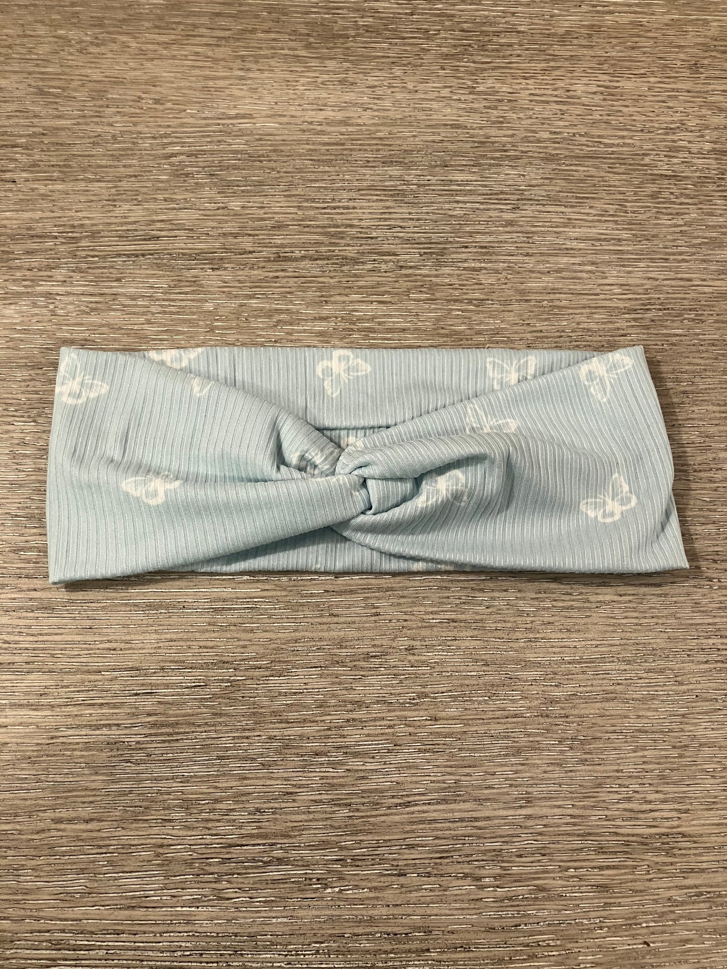 Blue butterfly adult ear warmer