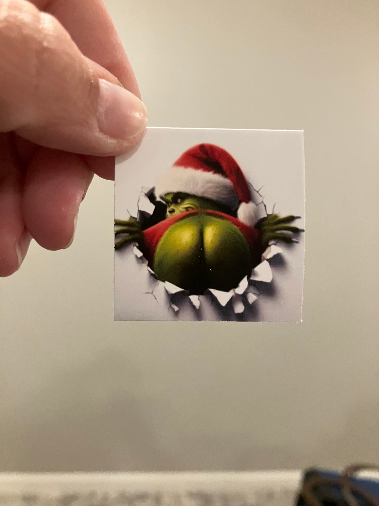 Mean guy butt stickers