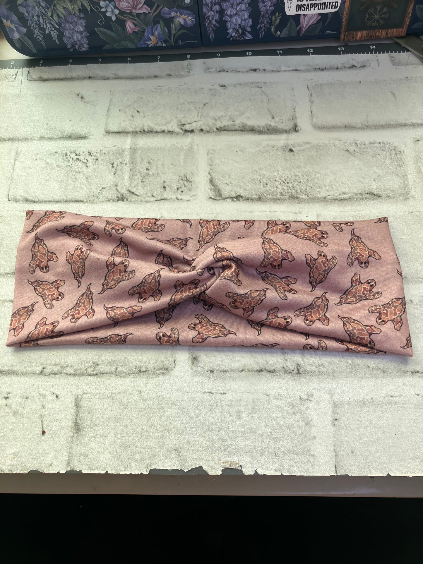 Camo ghost adult headbands