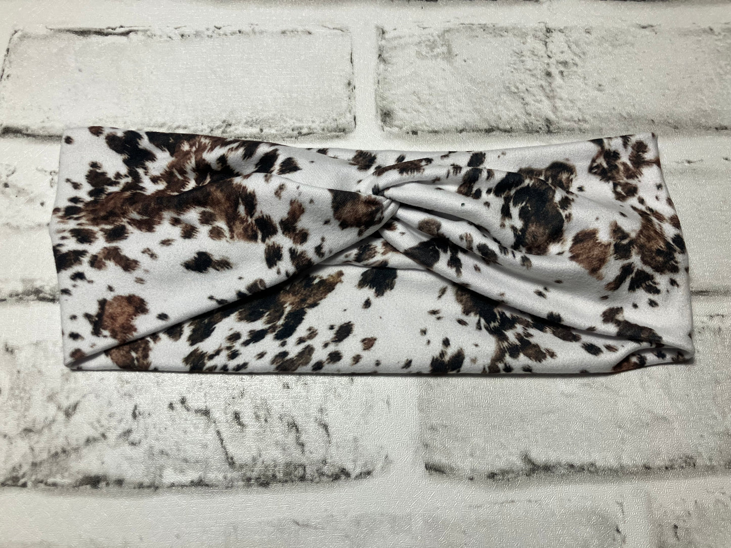 Western brown child headbands