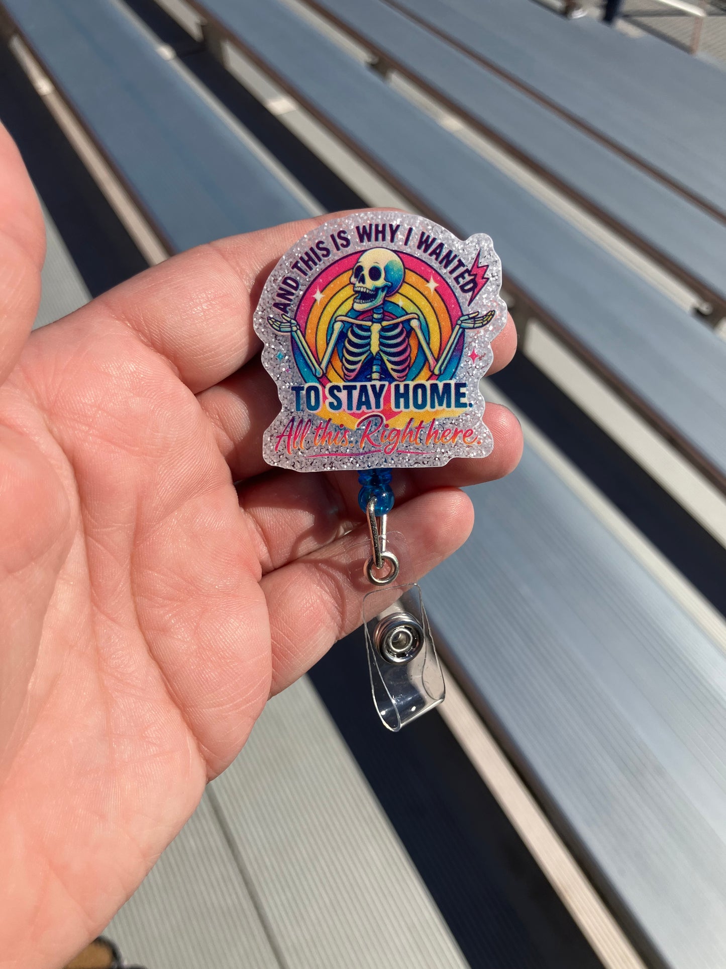 And this is why I wanted to stay home badge reel