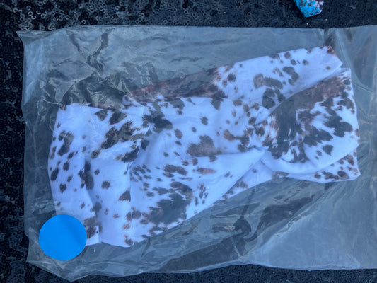 Western cow adult headbands