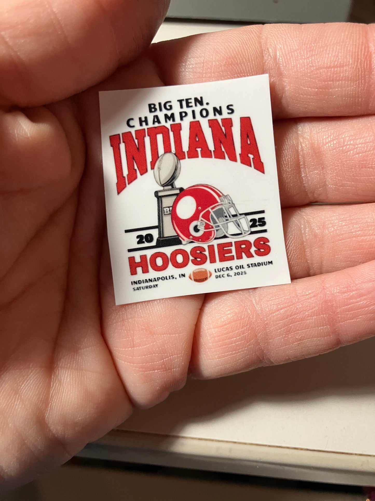 Hoosiers stickers