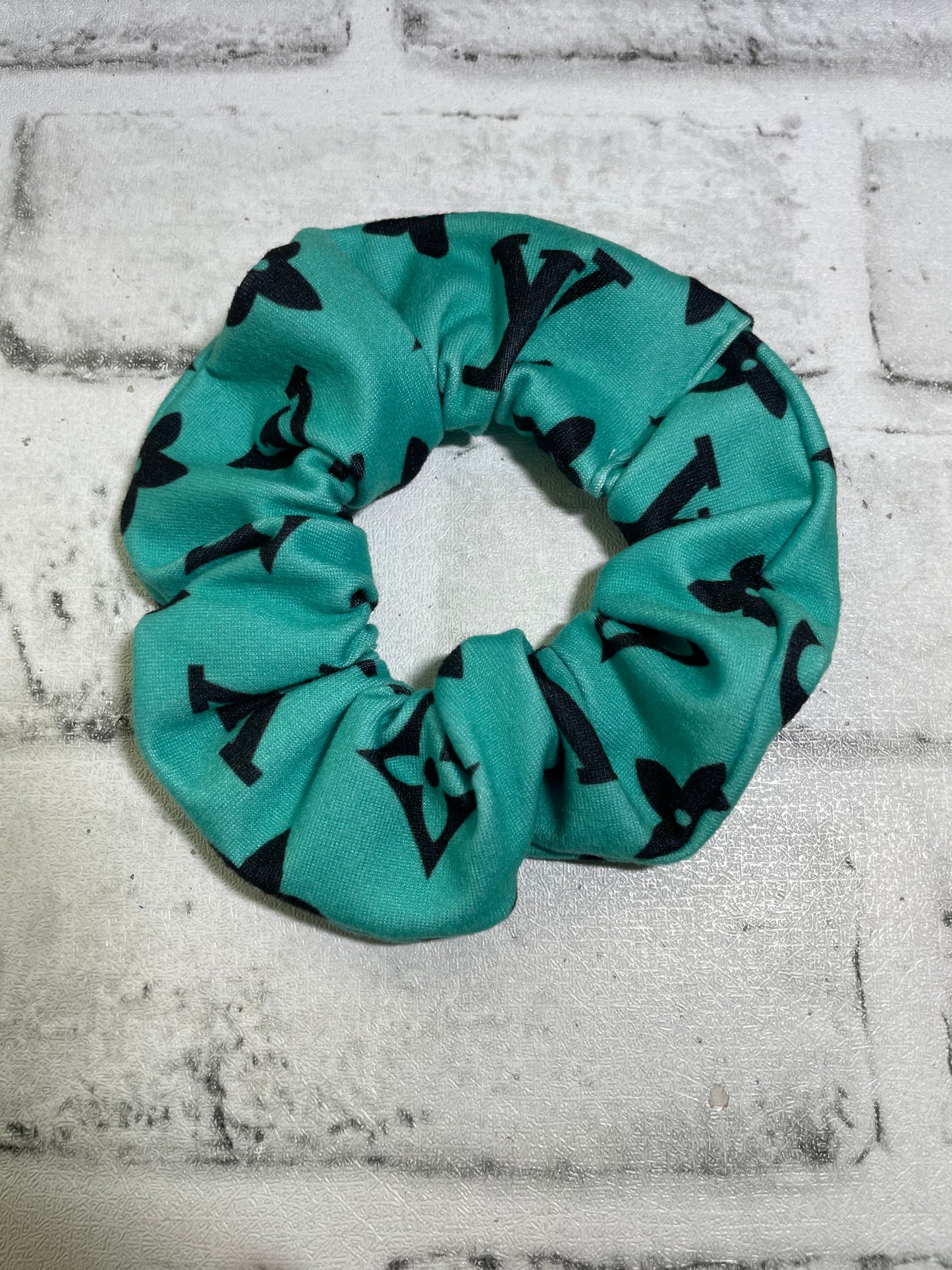 Teal high end Scrunchies💜