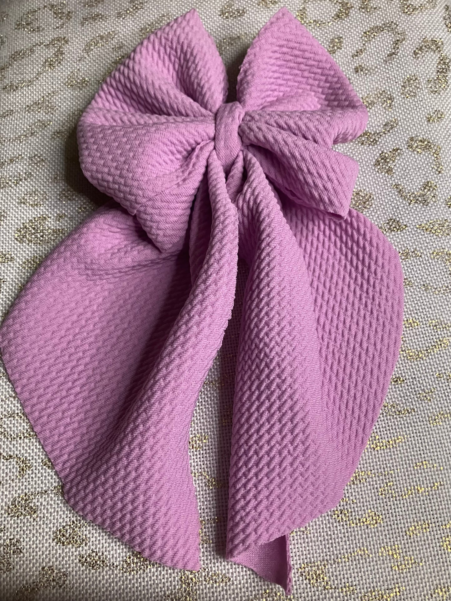 Lavender sailor bow