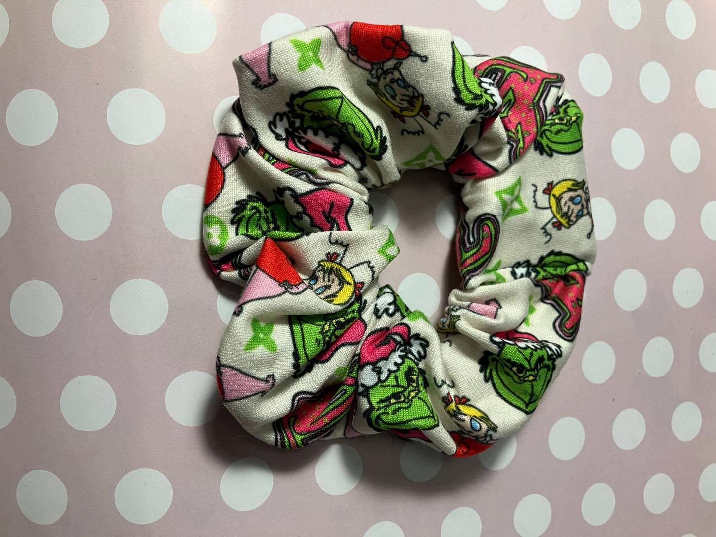 Mean guy high end scrunchies