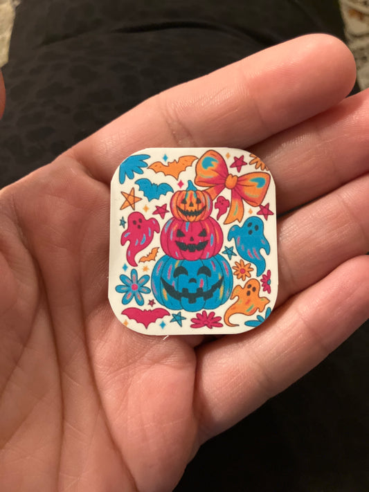 Bright pumpkins stickers