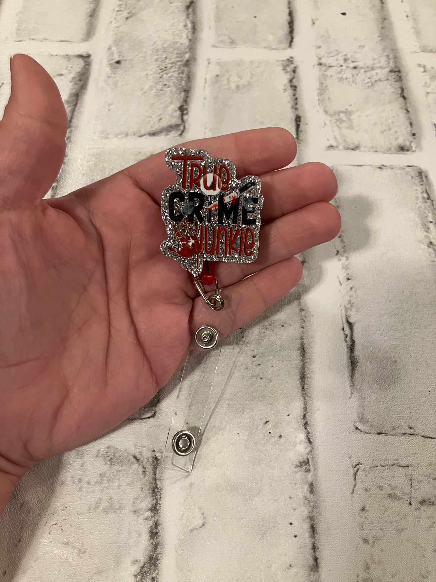 True crime junkie badge reel