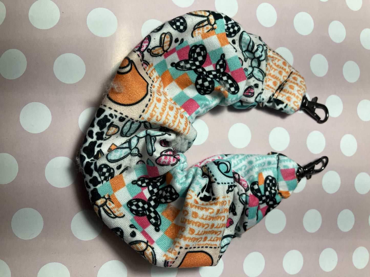 Balloon animals workwear scrunchie phone holders