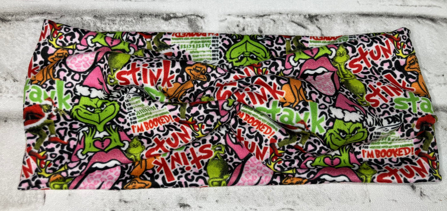 Mean guy leopard stink stank stunk adult