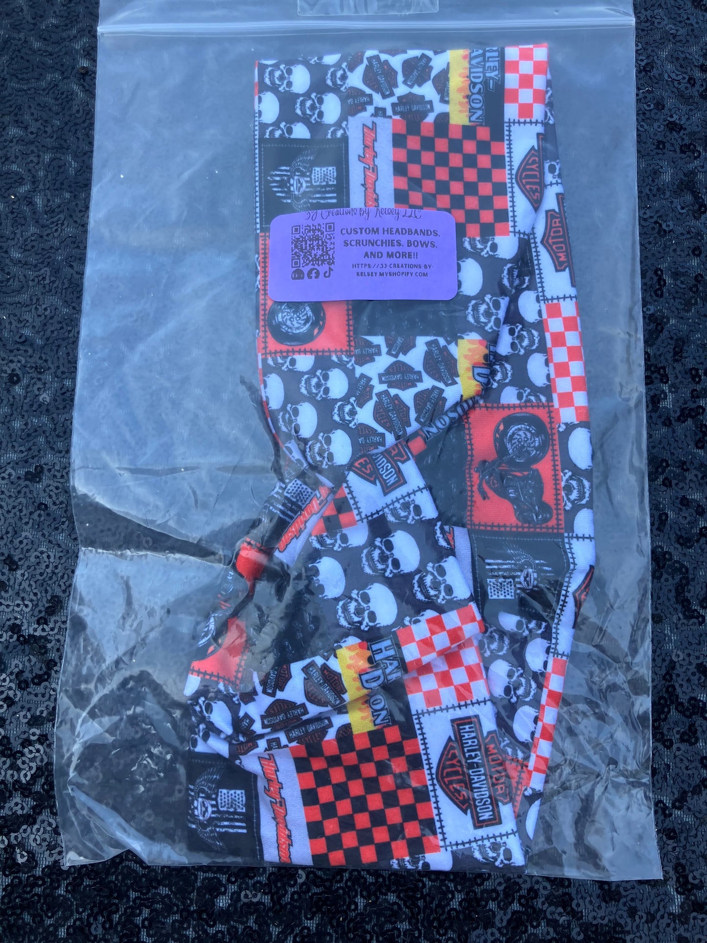 Orange HD child headbands