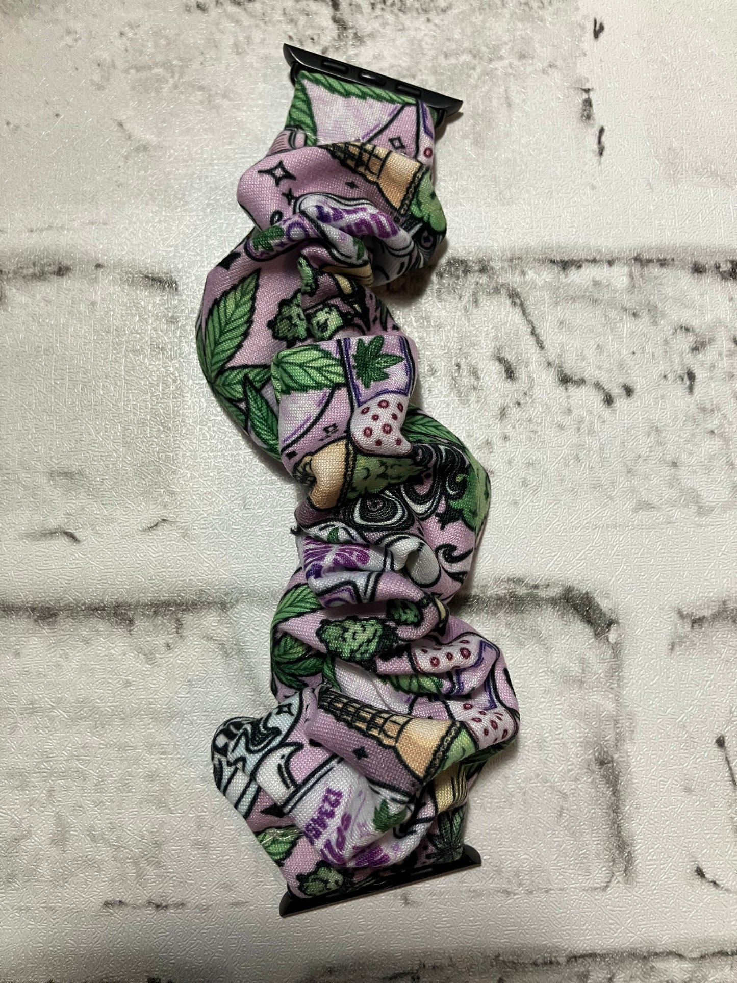 420 scrunchie 44mm Apple Watchband