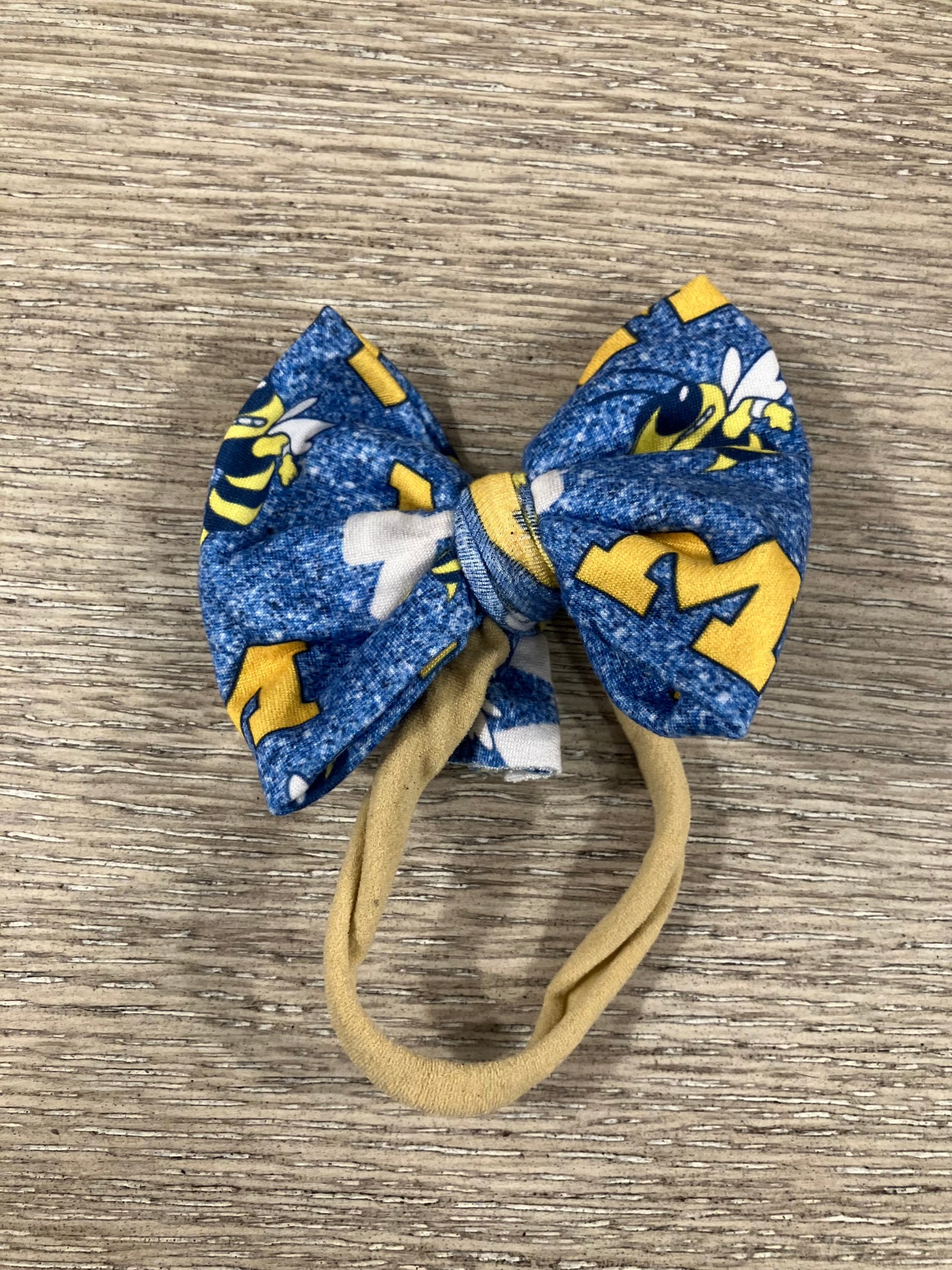 Mitchell bluejackets nylon bows