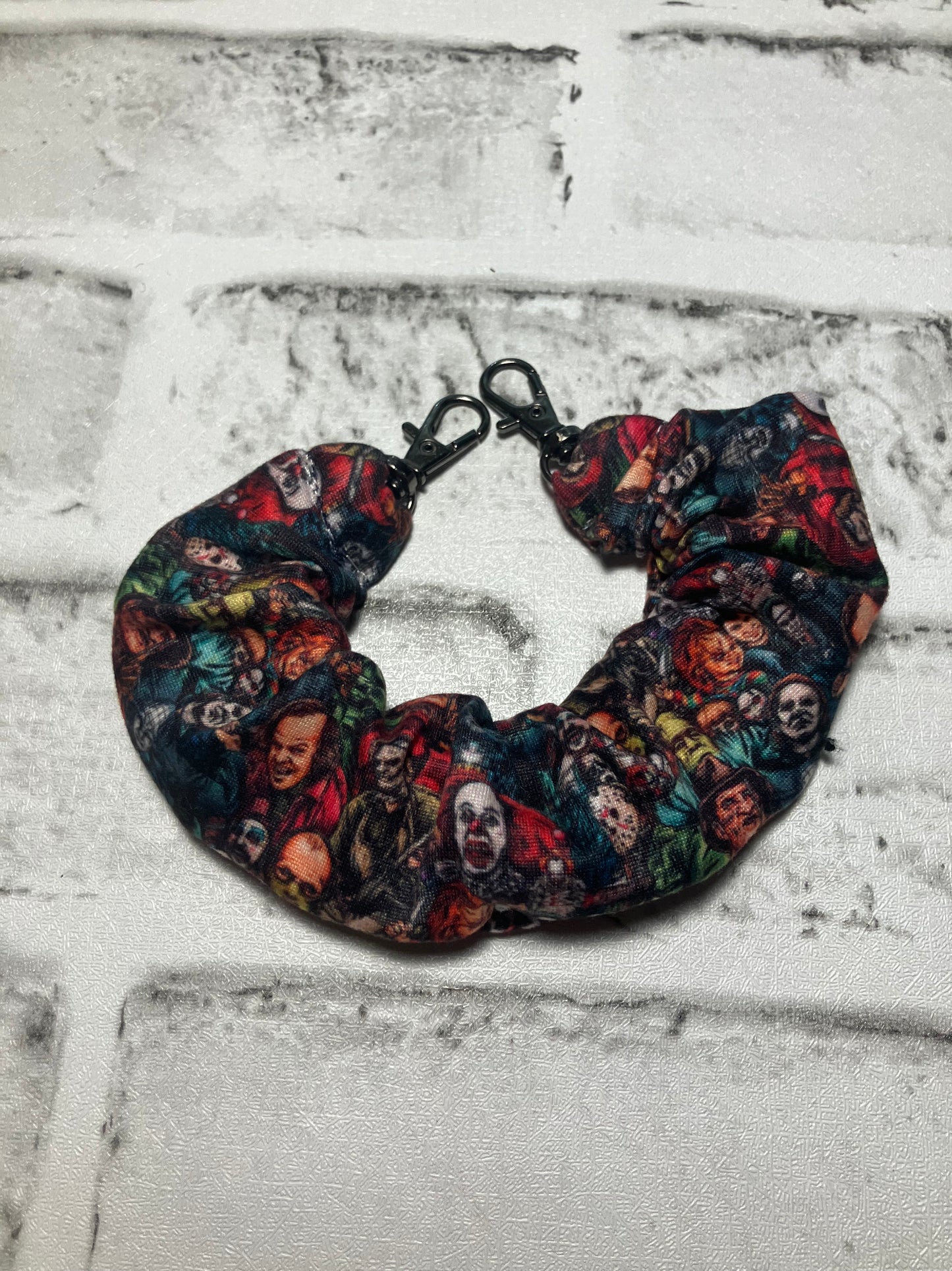 Horror phone scrunchie holders