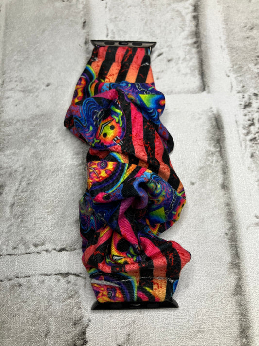 Bright horror guys 42/44/45mm Apple Watch bands scrunchie