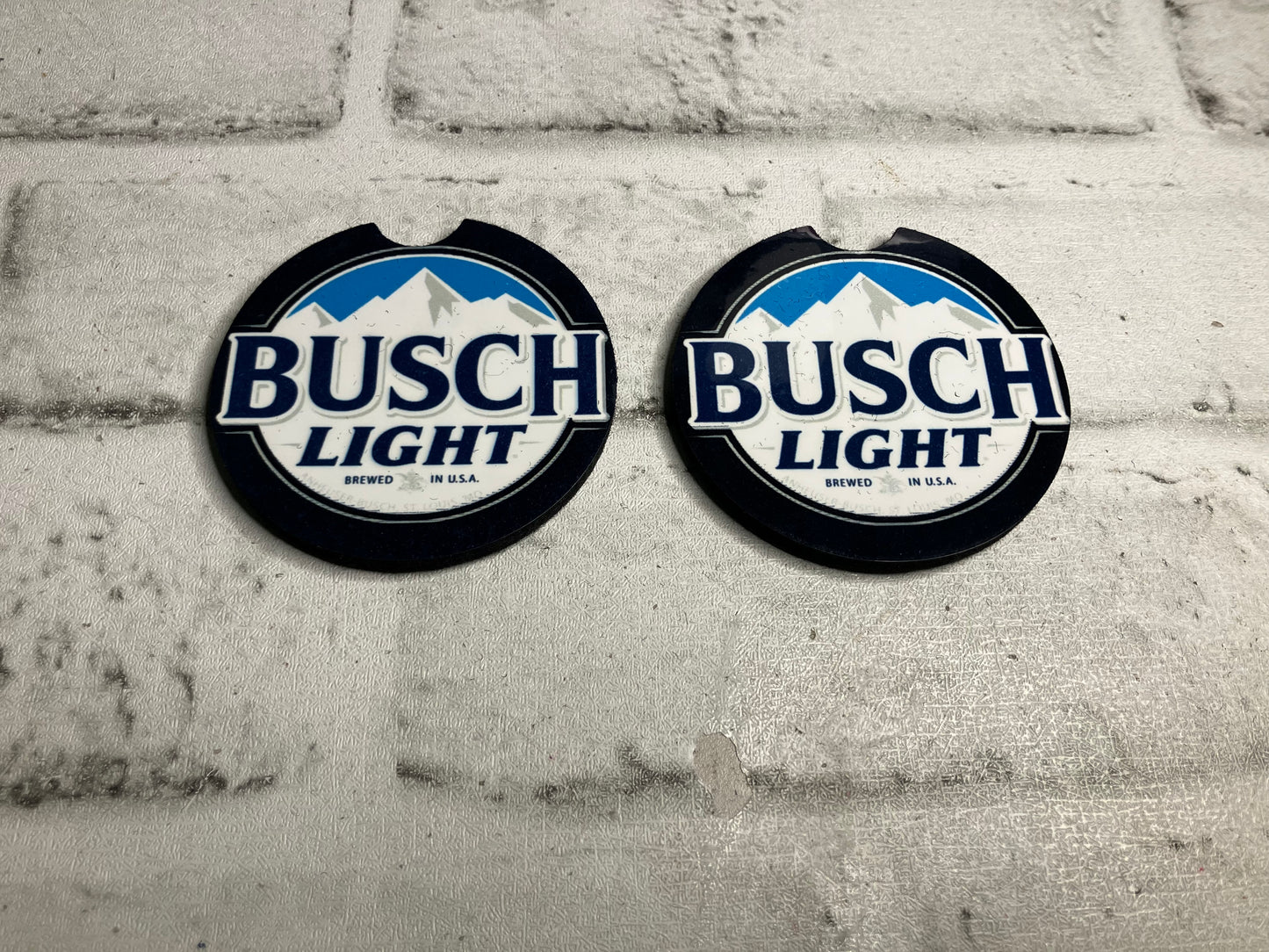 Beer car coasters