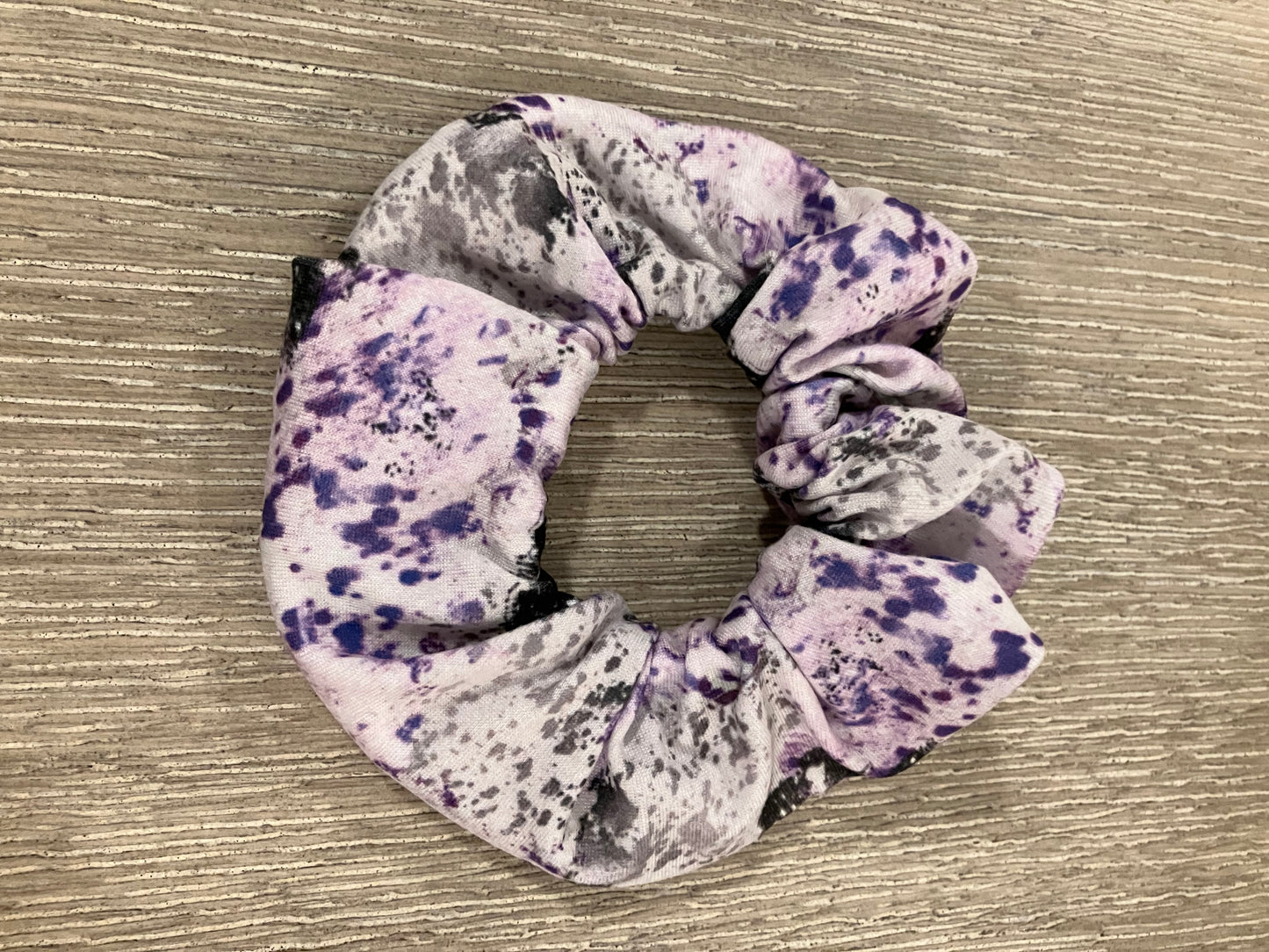 Purple cow scrunchies