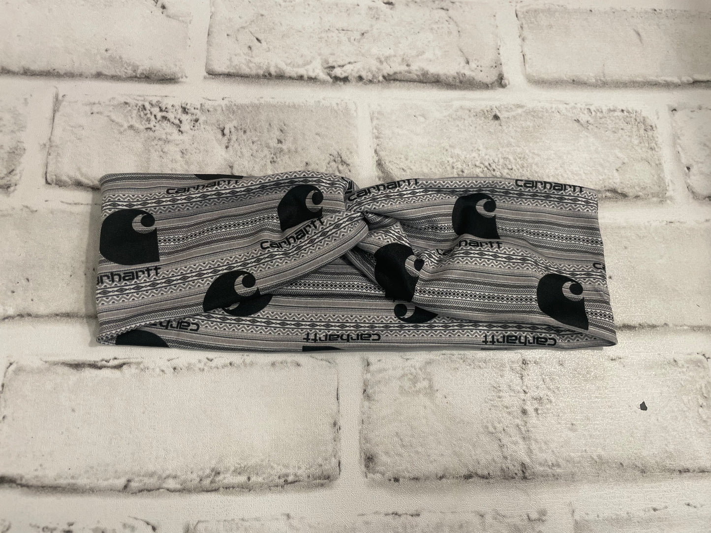 Stripe workwear adult headbands