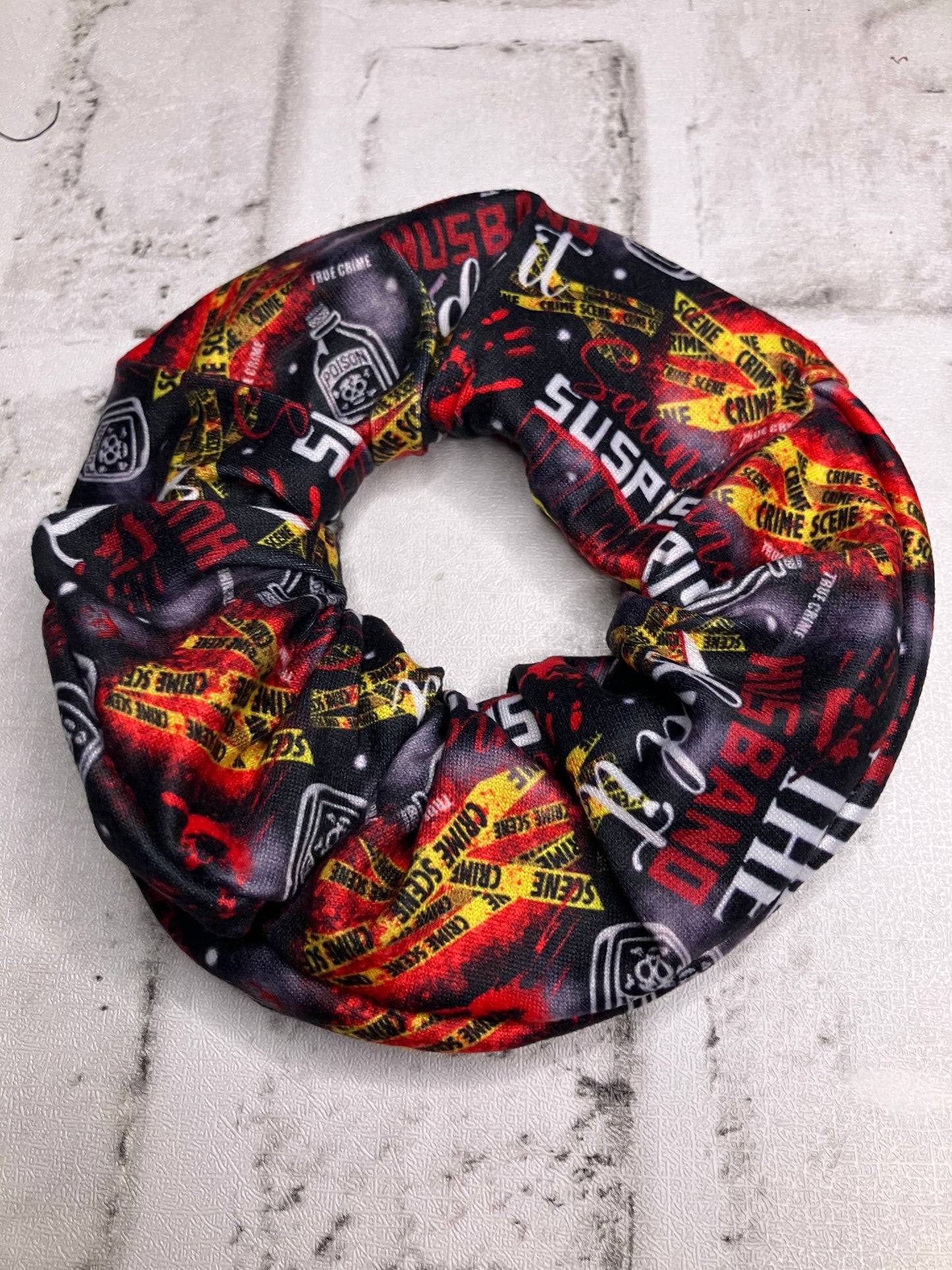 Back in black scrunchies