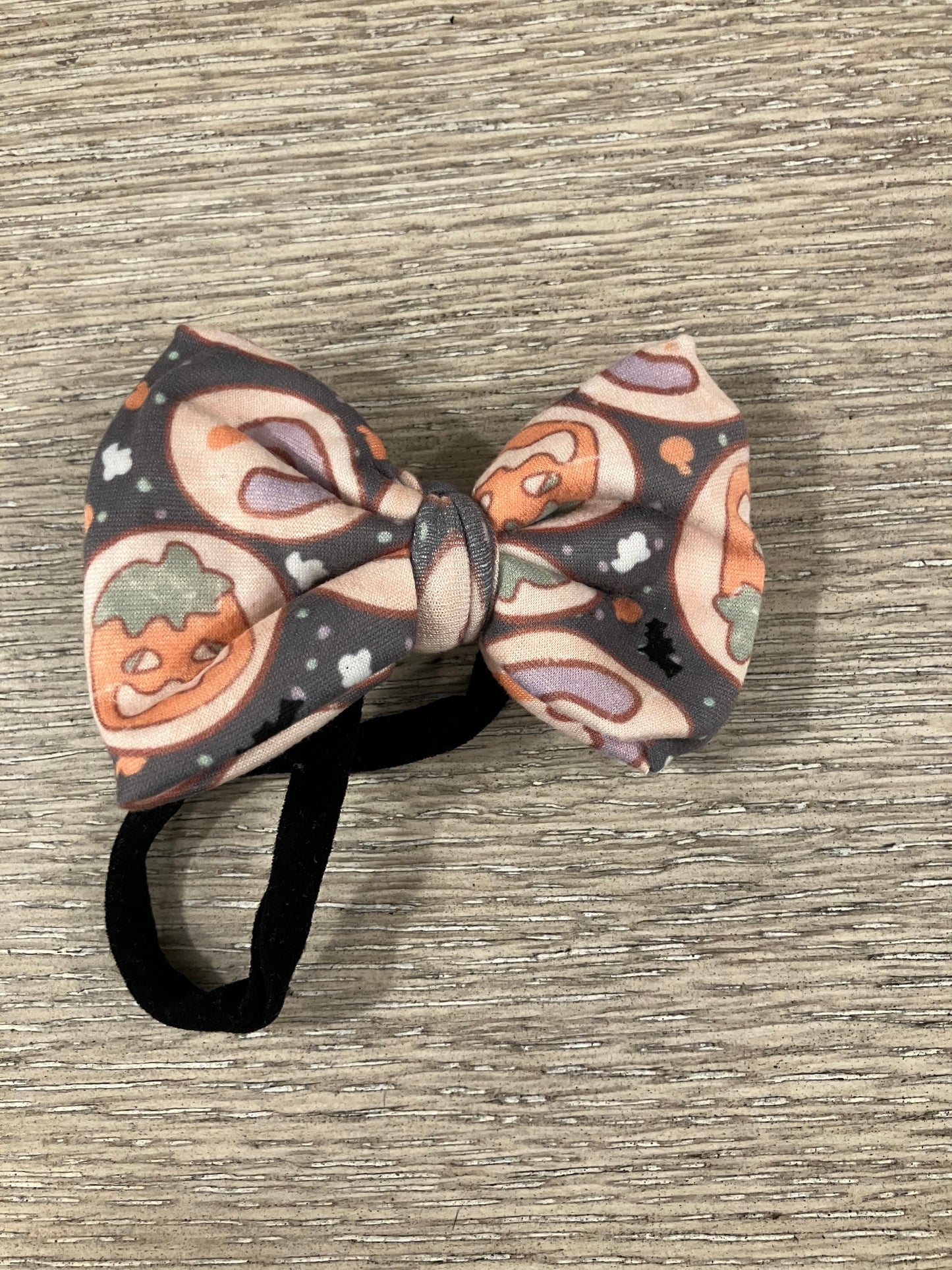 Halloween cookies nylon bows