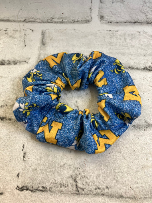 Mitchell bluejackets scrunchies🧡