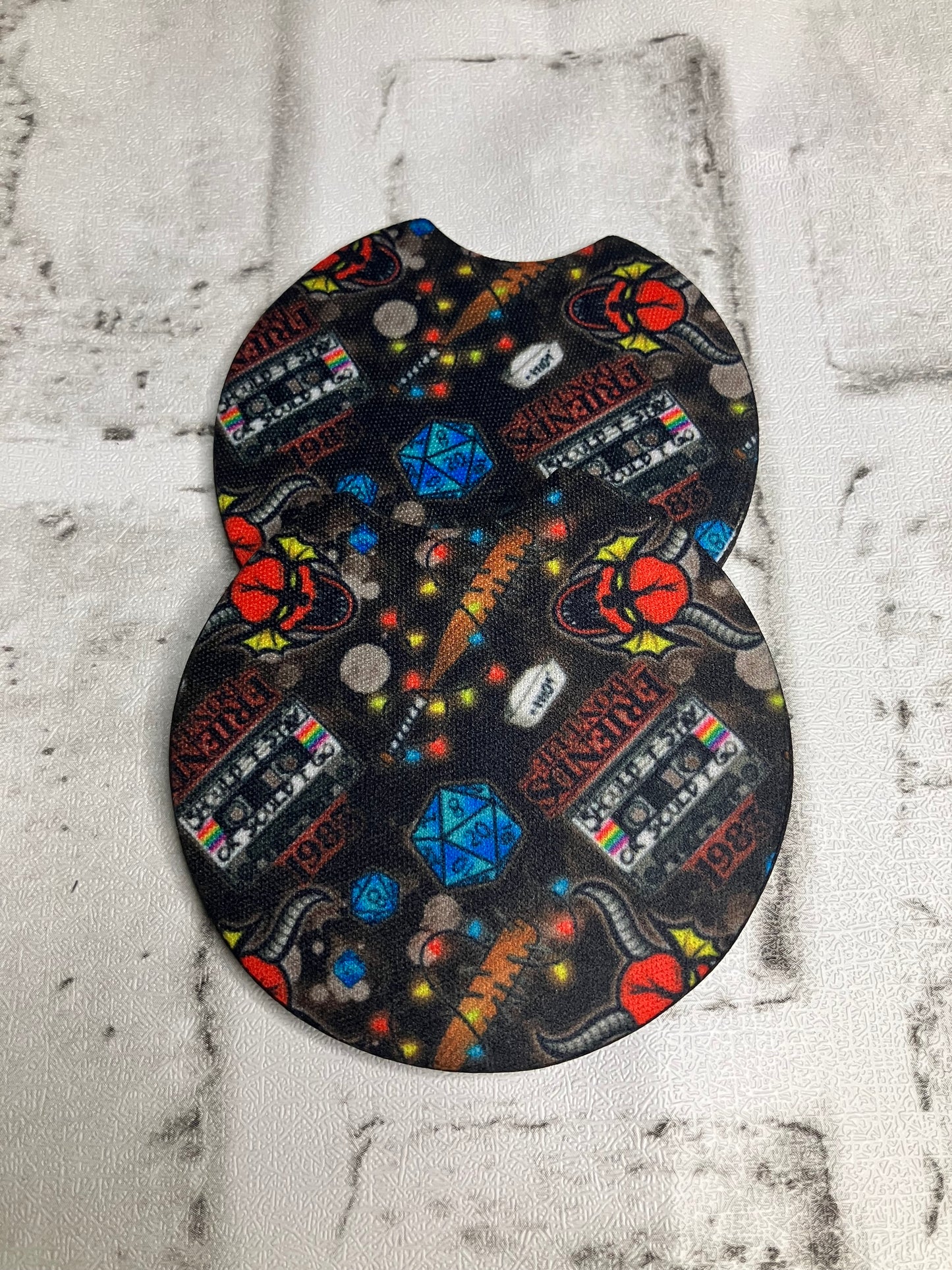 Hellfire car coasters