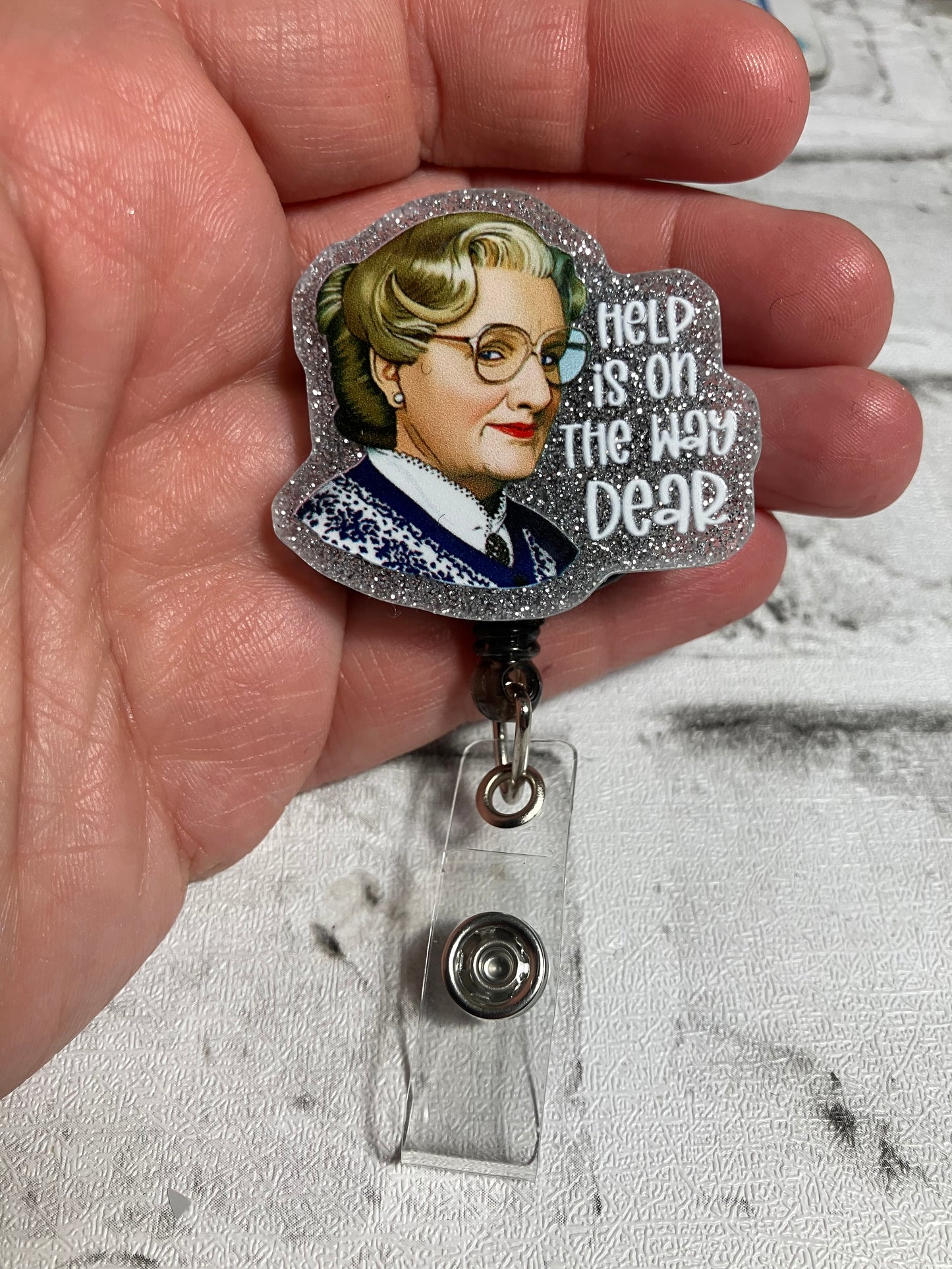 Help is on the way dear badge reels