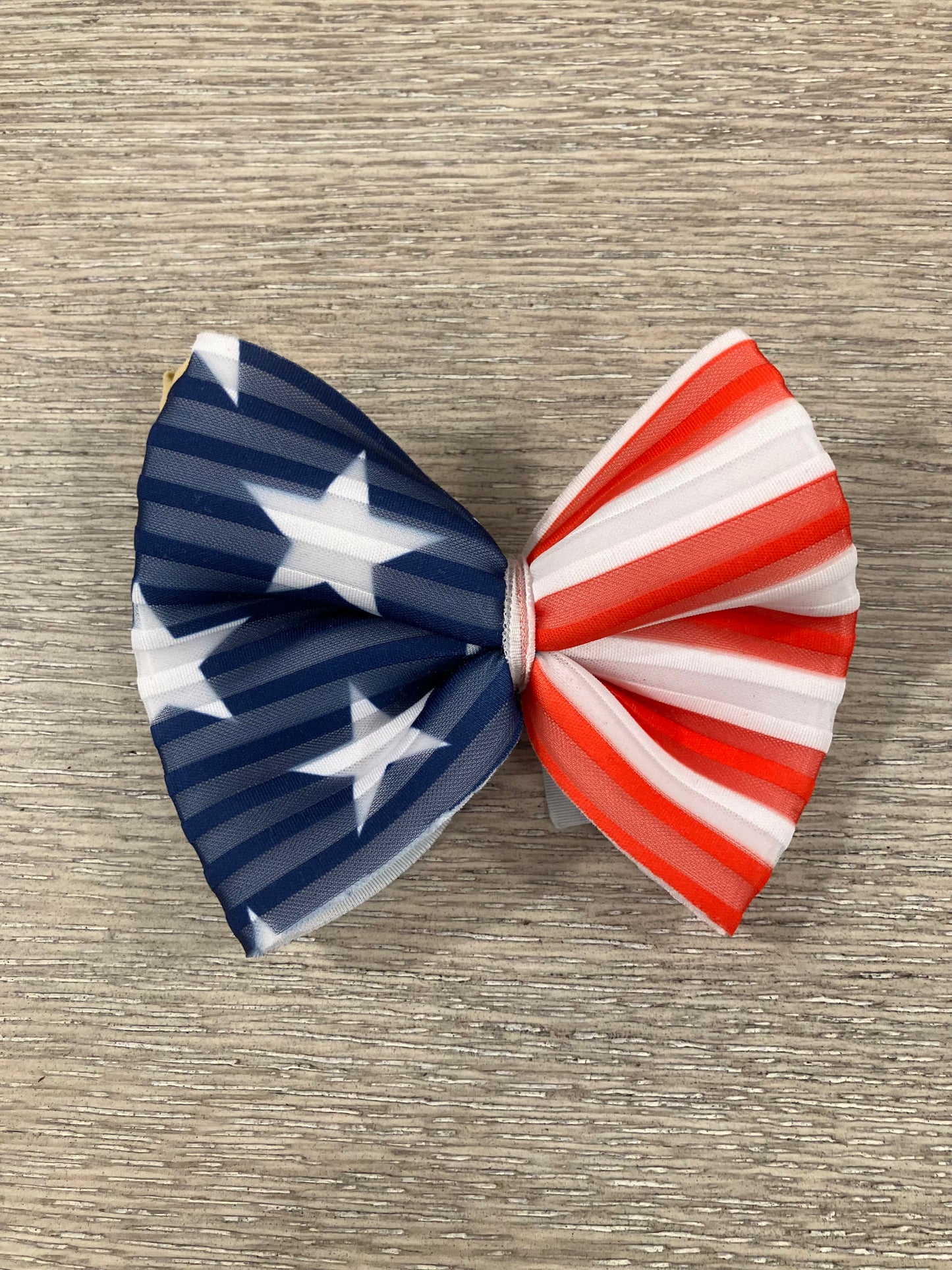 American flag nylon bows