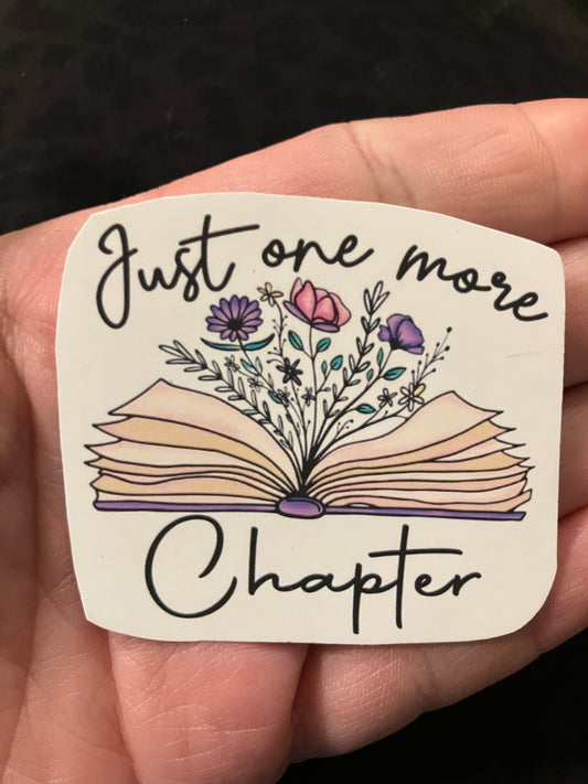 Just one more chapter stickers