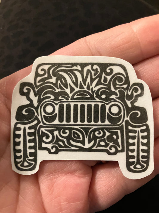 Floral off road stickers