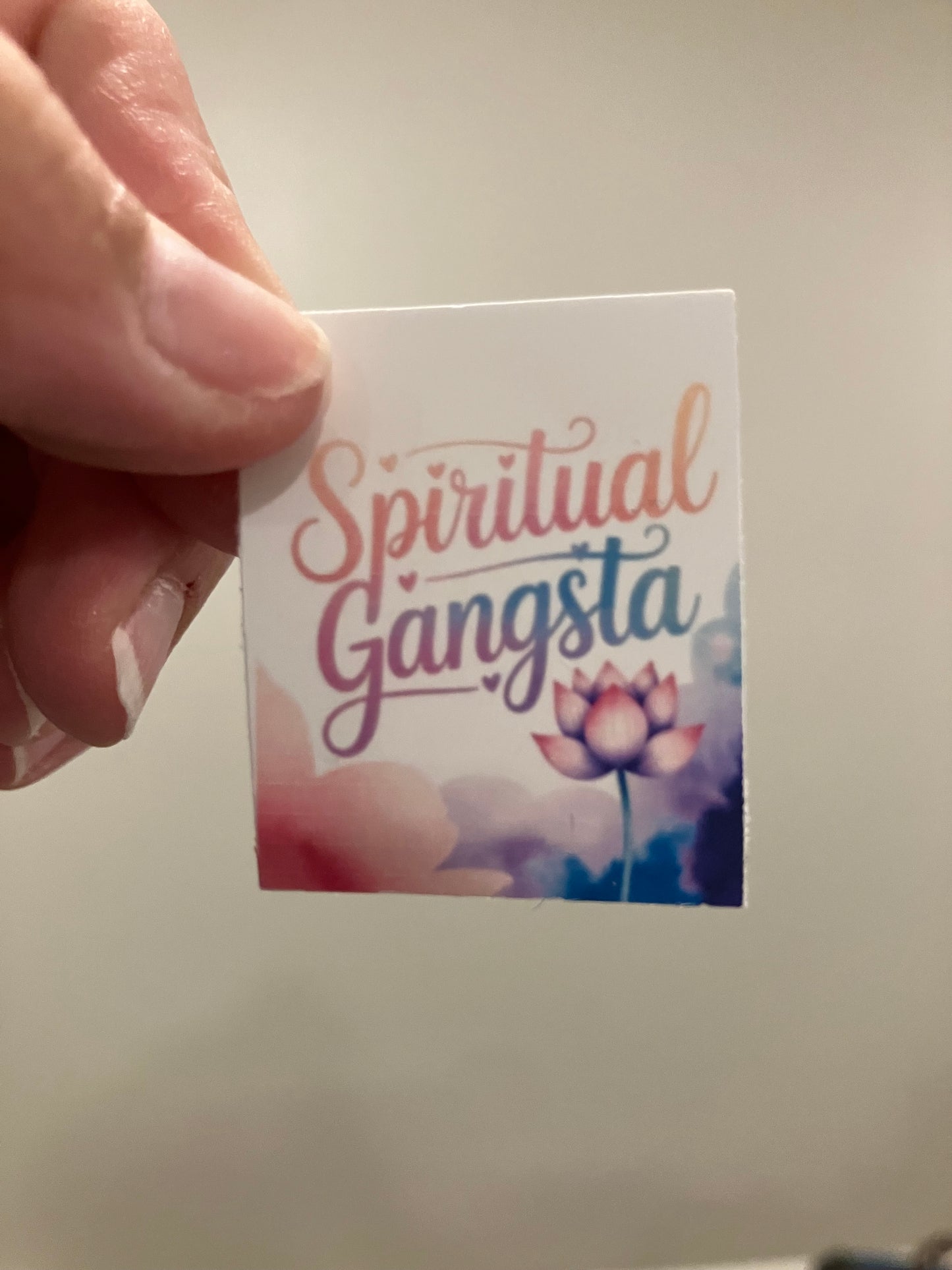 Spiritual gangsta stickers