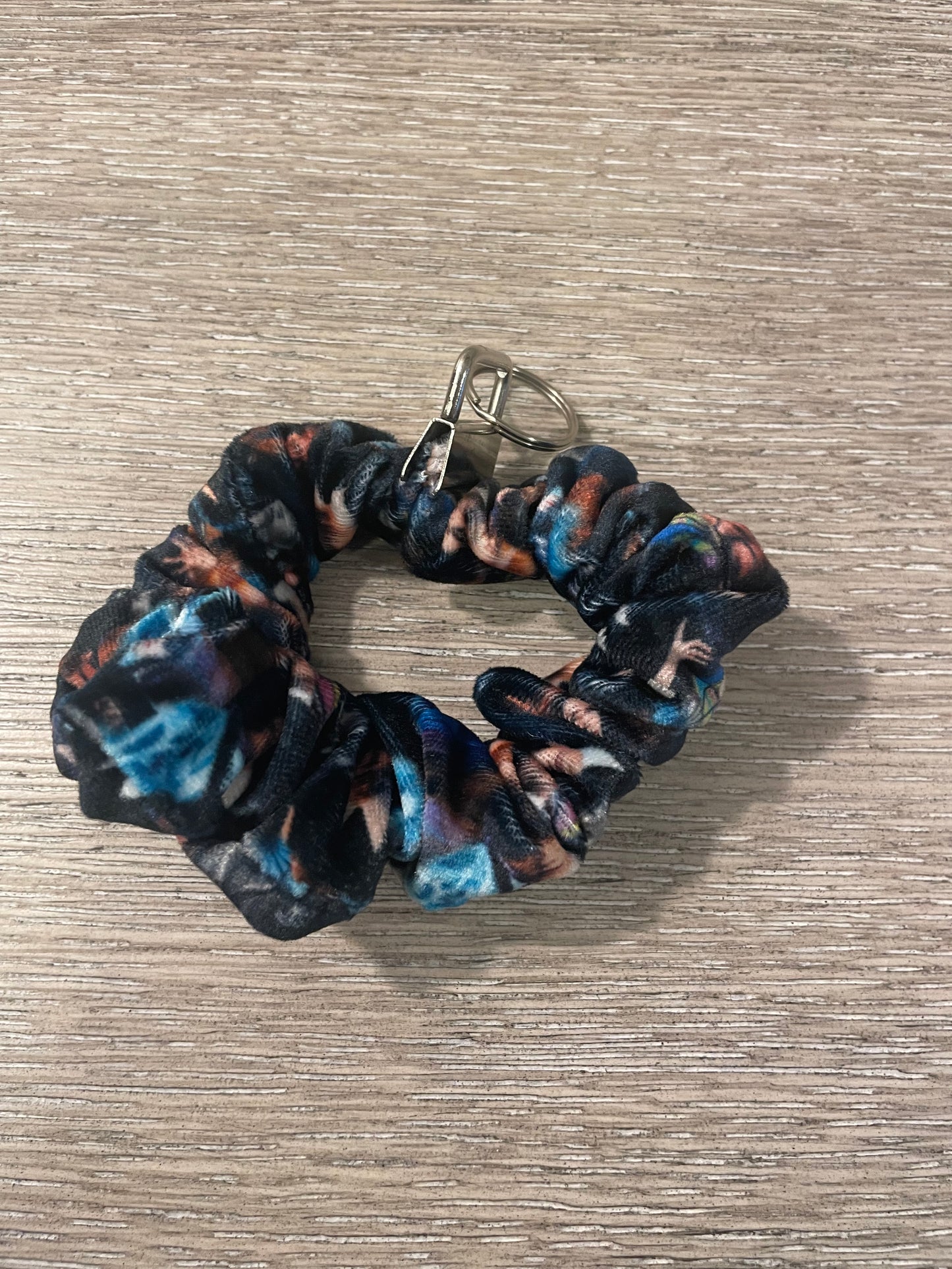 Wednesdays scrunchie keychains