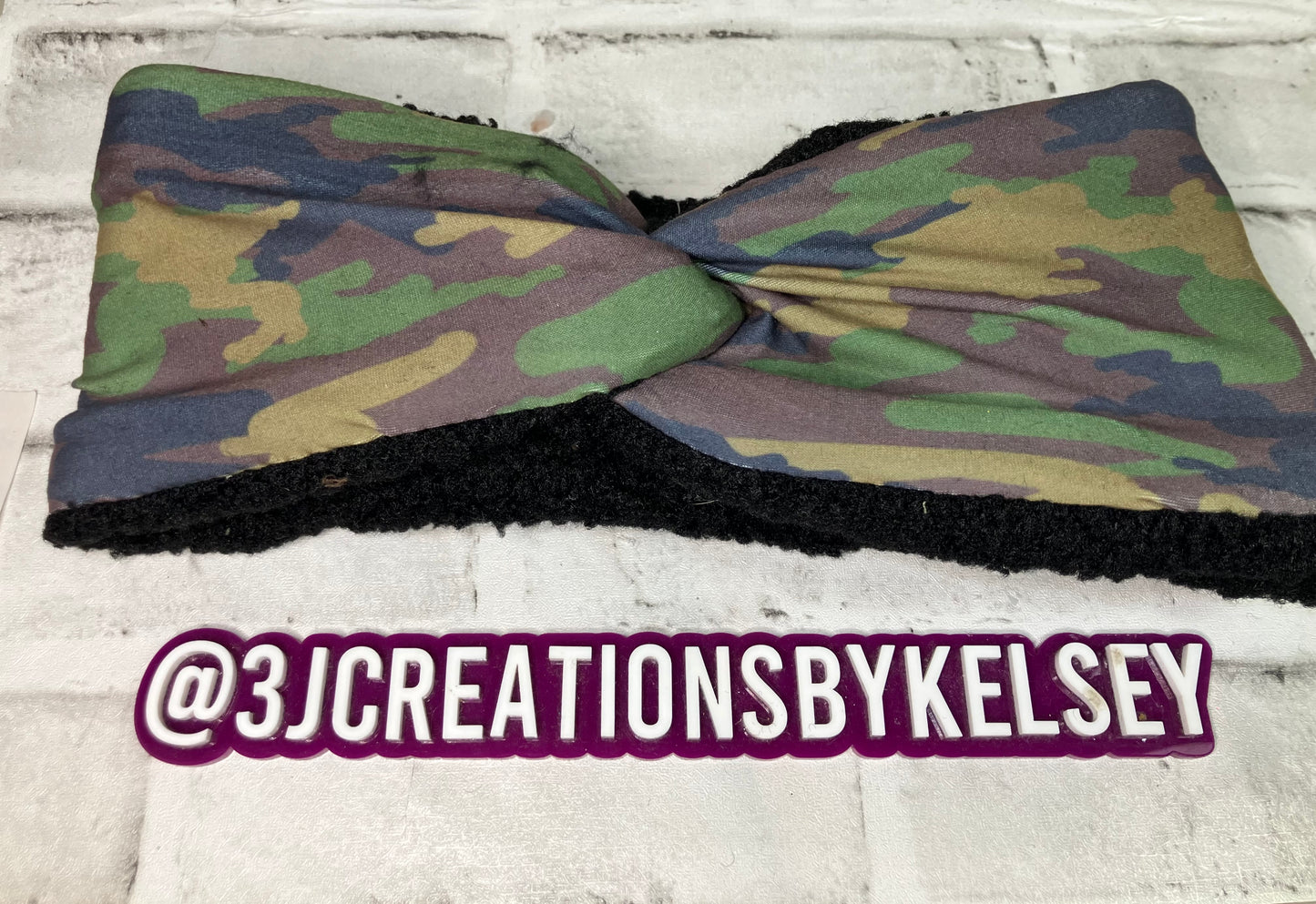 Camo adult ear warmers