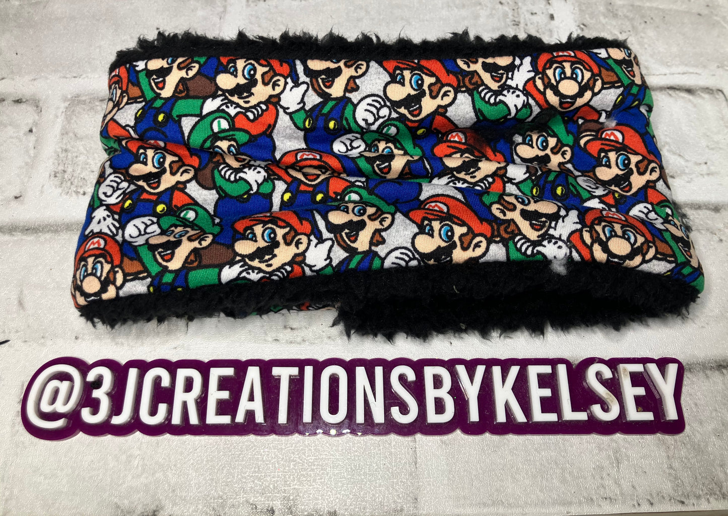 Plumber bros child ear warmers🪩