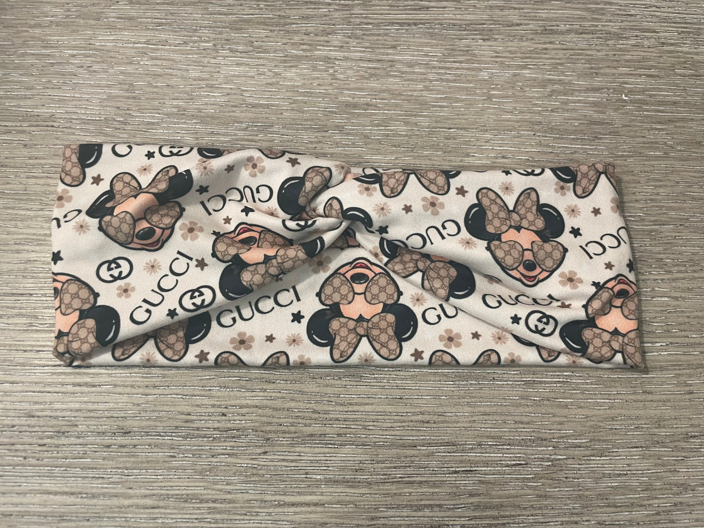High end mouse girl child headbands💚