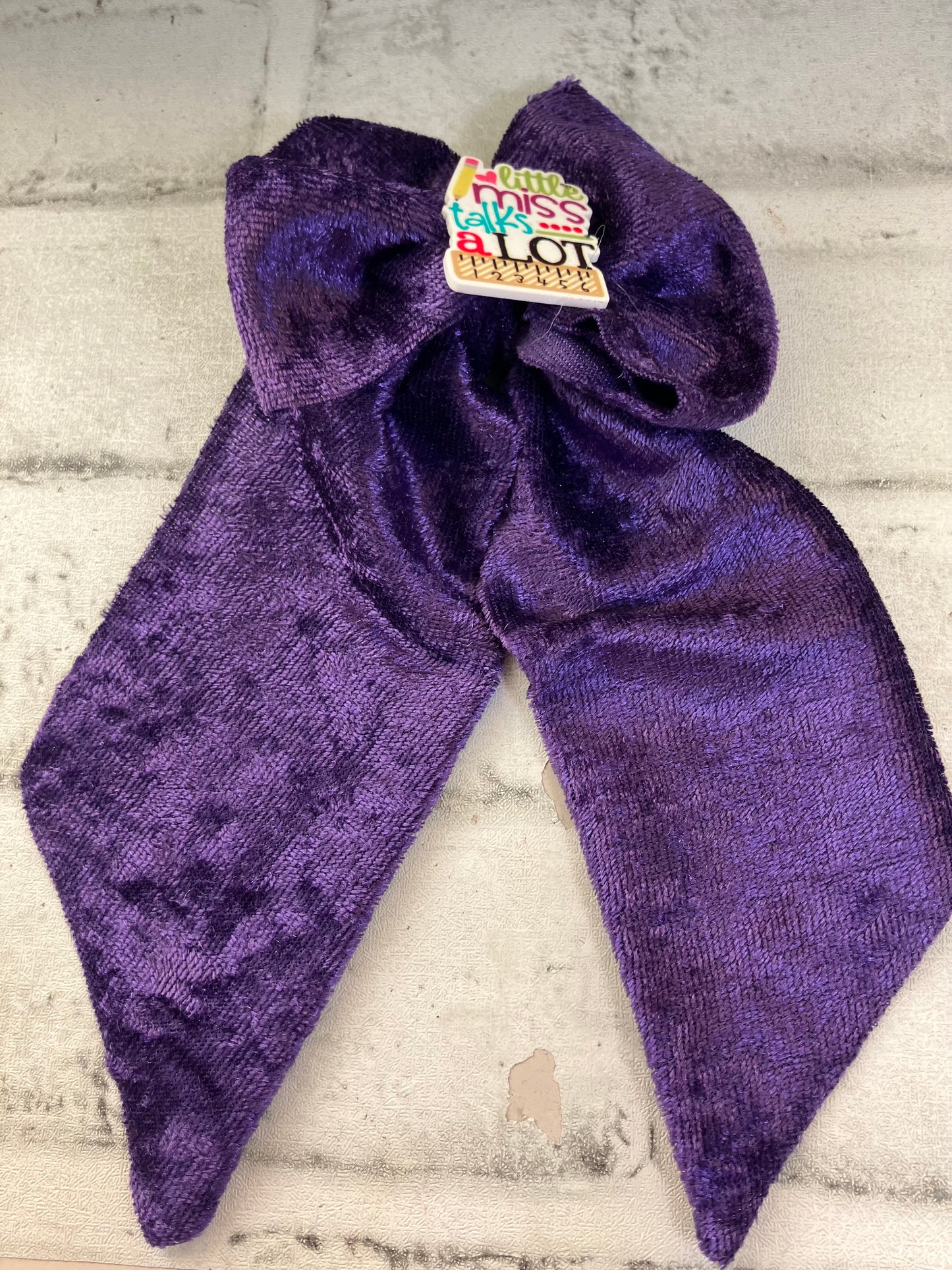 Little miss talks a lot sailor bows