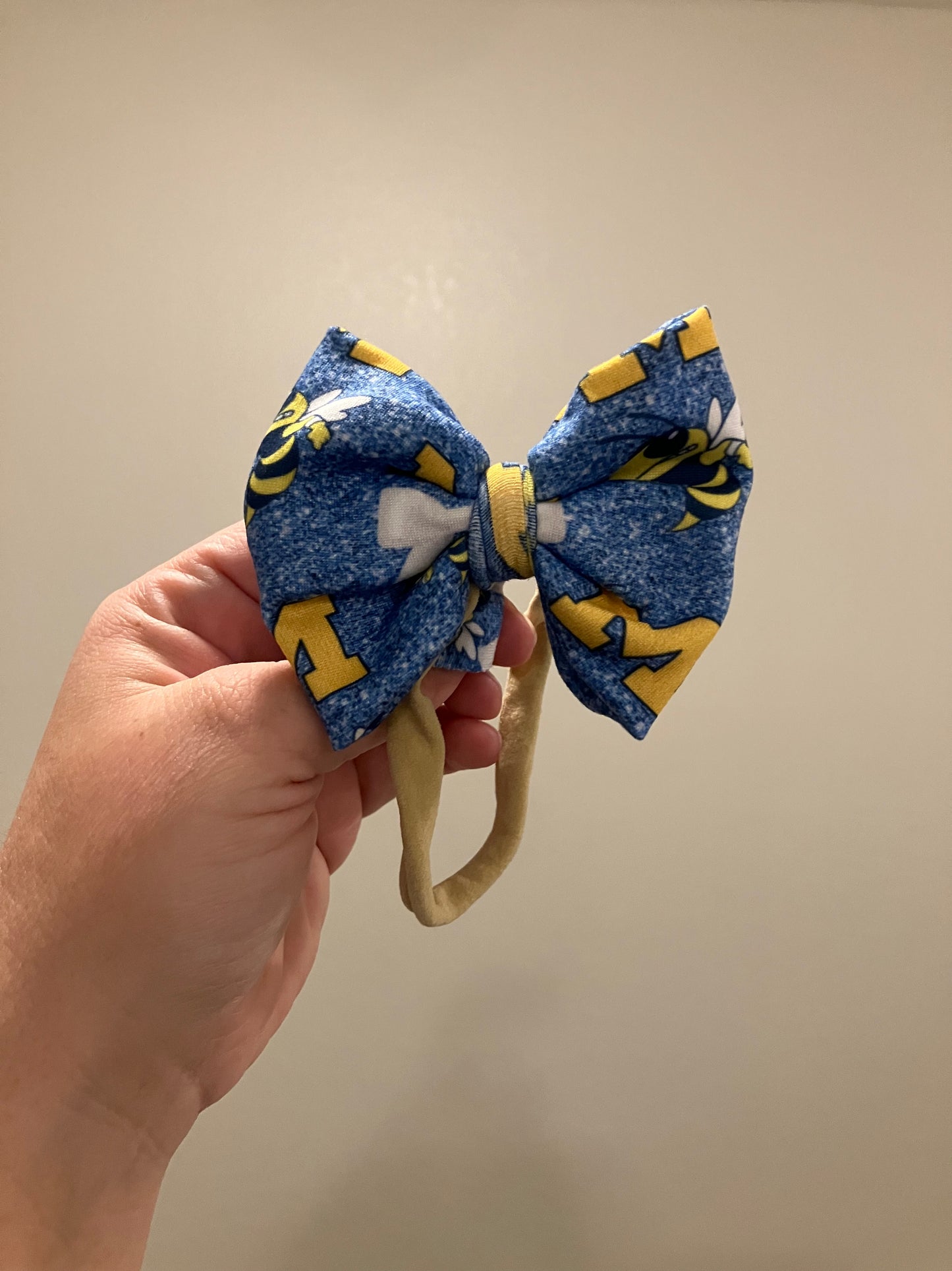 Mitchell bluejackets nylon bow