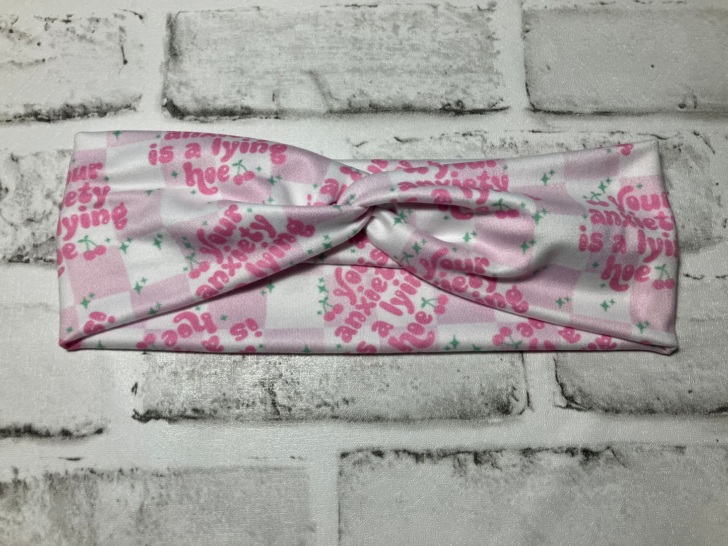 Your anxiety is a lying hoe child