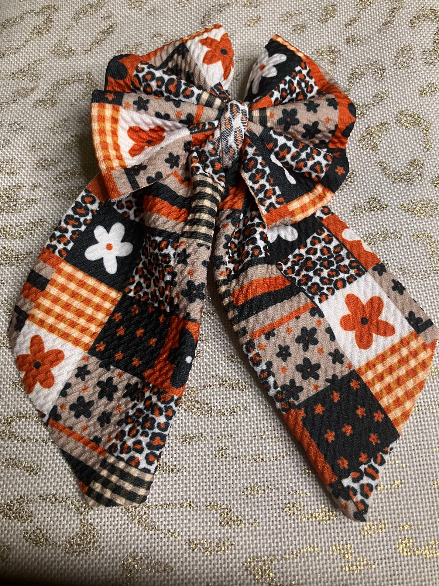 Boho flower sailor bows