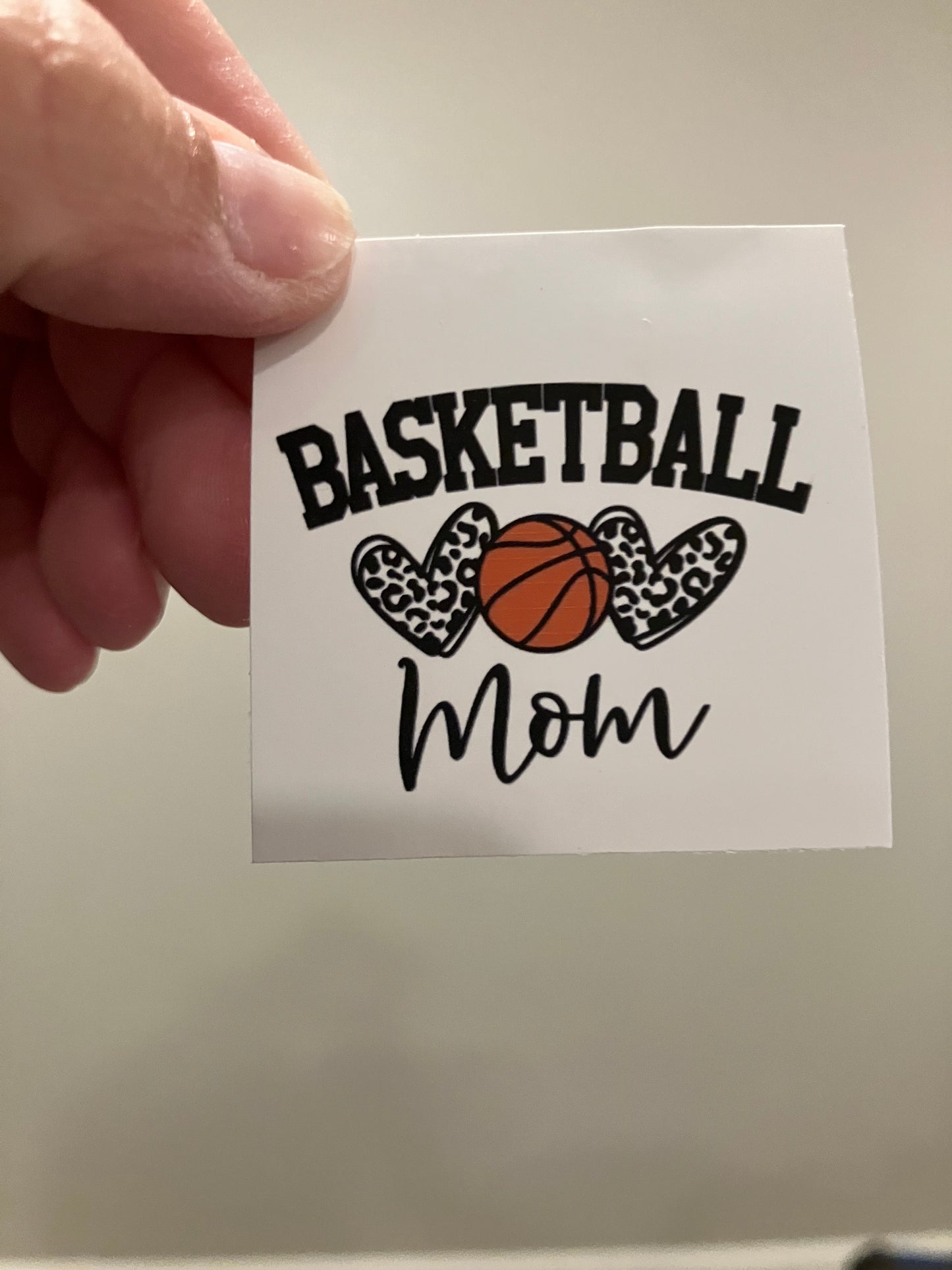 Basketball mom stickers