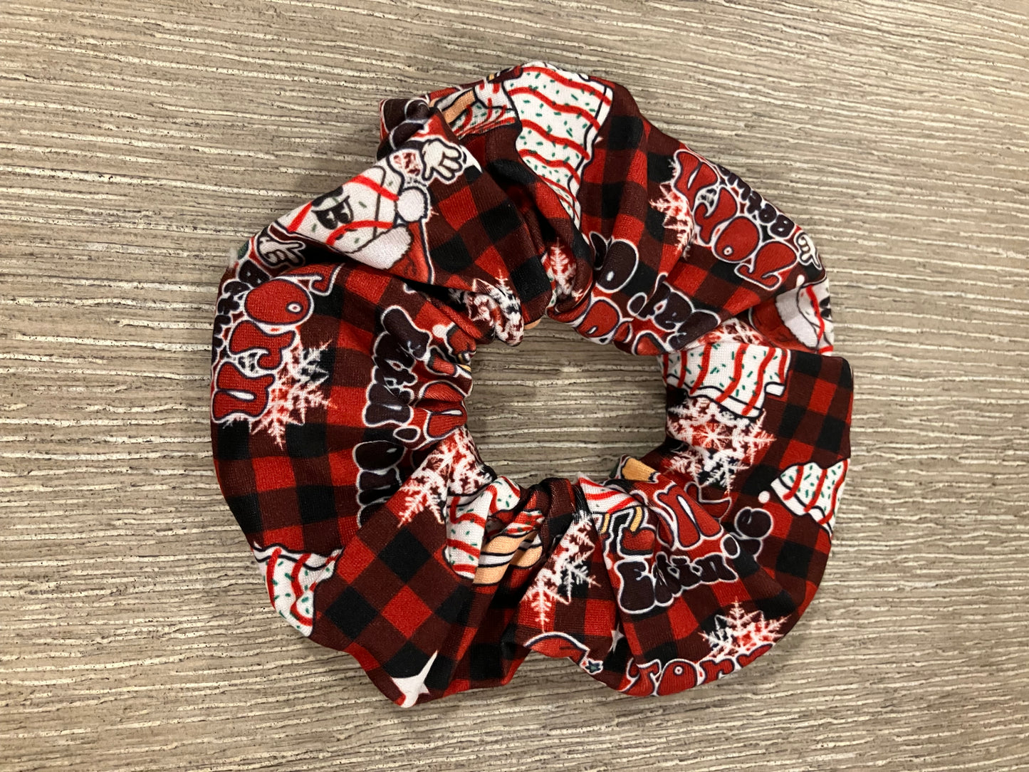 I’m torn between looking like a snack and eating one scrunchies