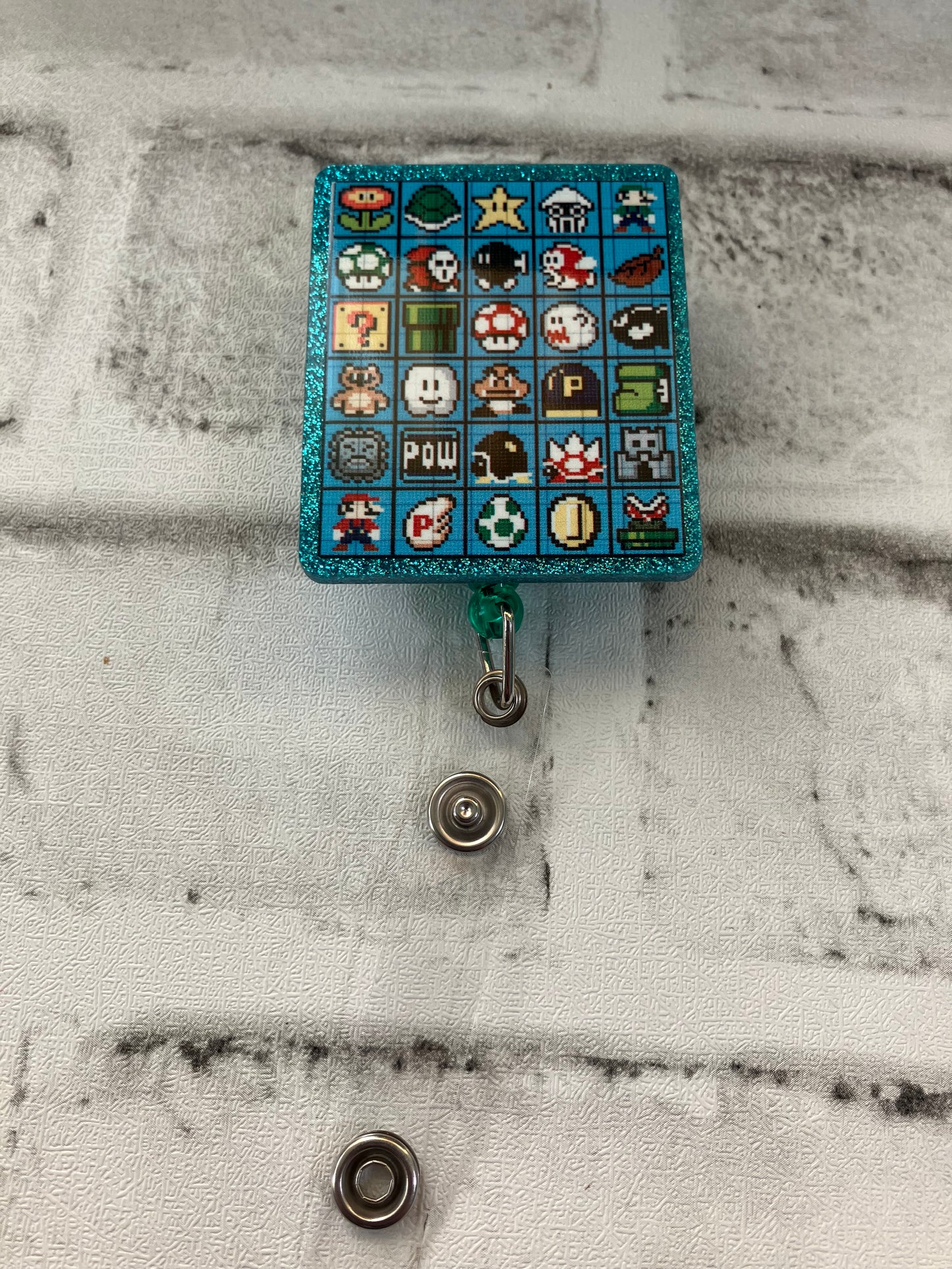 Plumber bros and friends badge reels