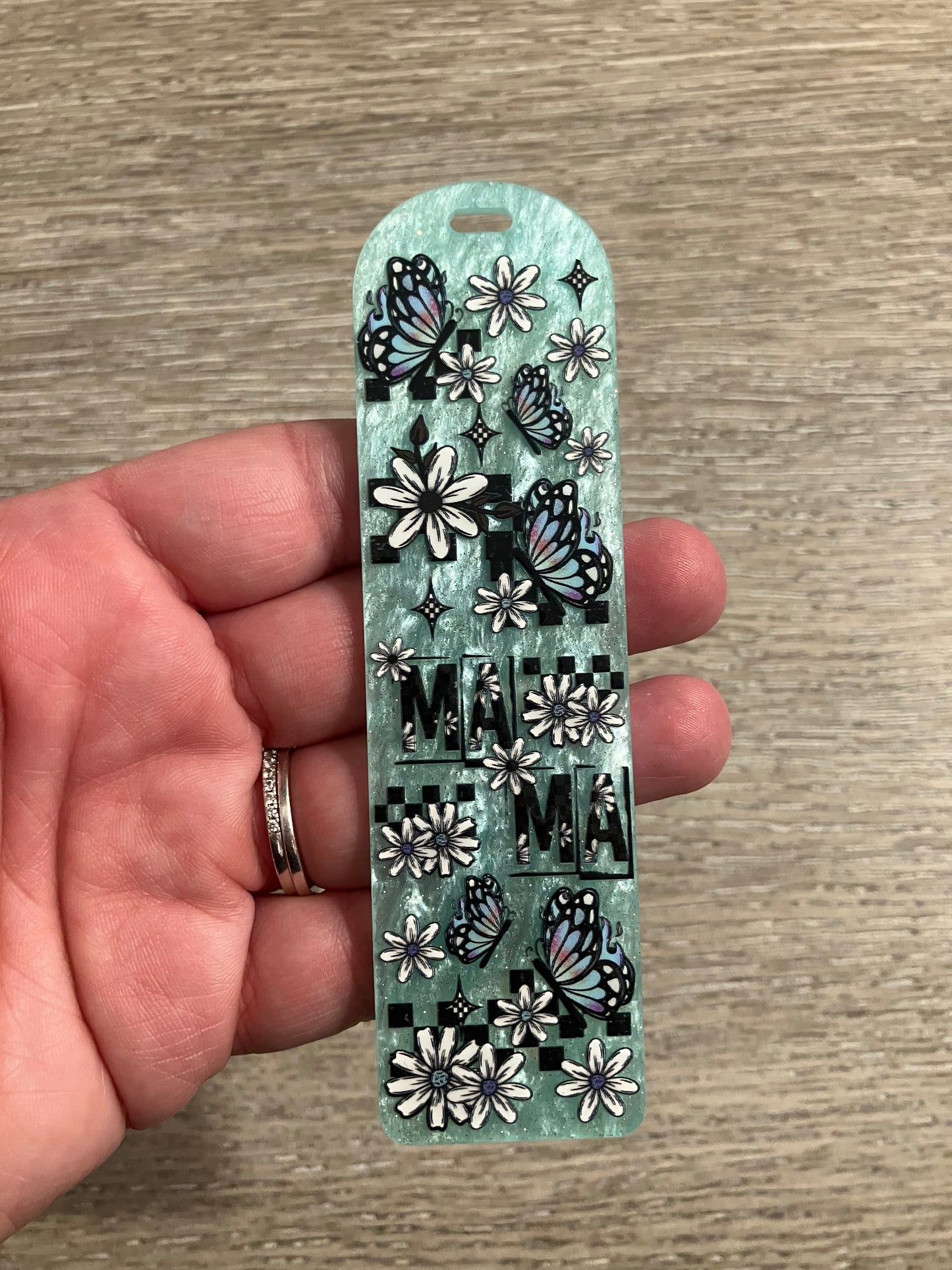 Mama butterfly bookmark