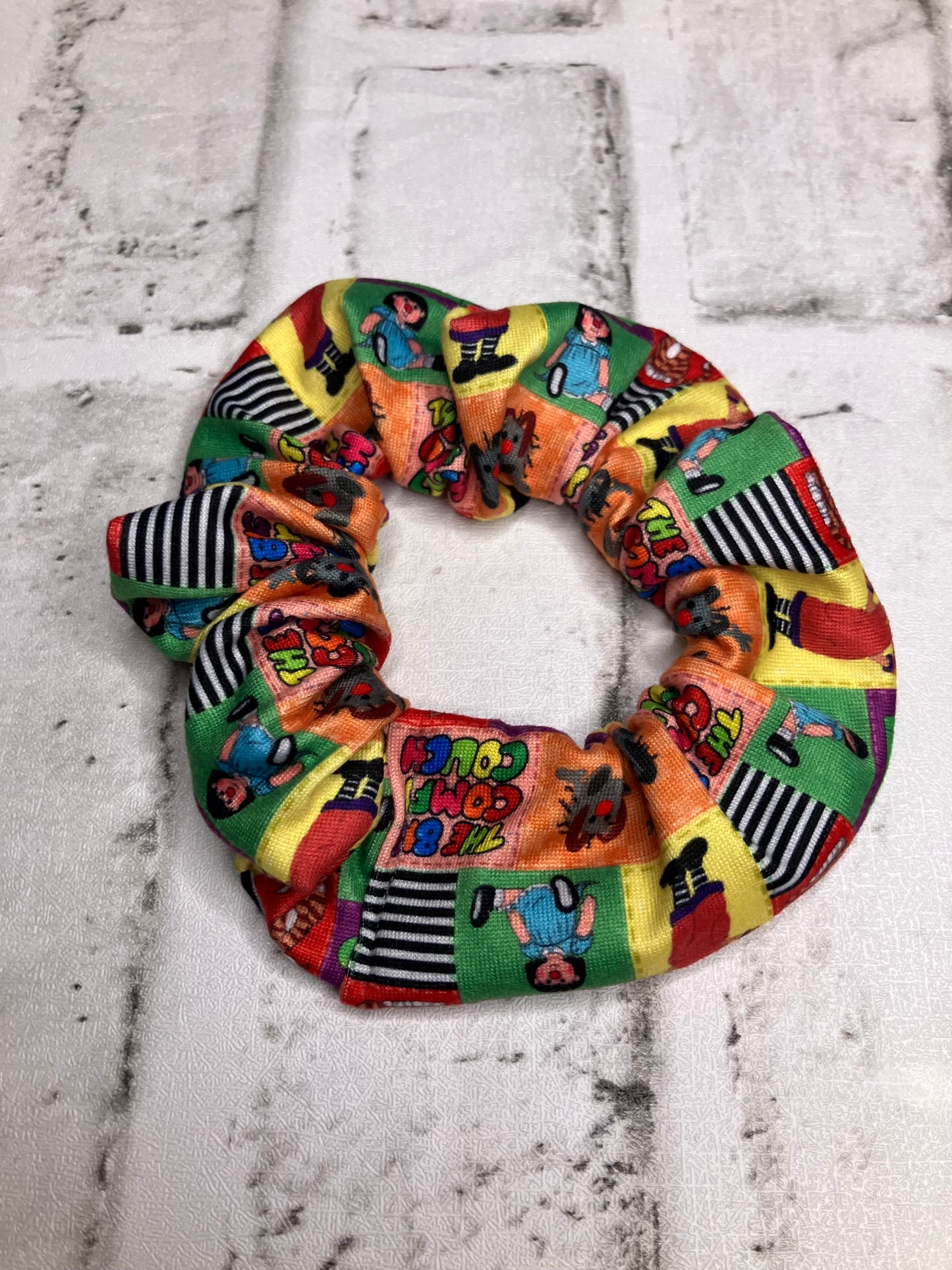 Comfy couch scrunchies
