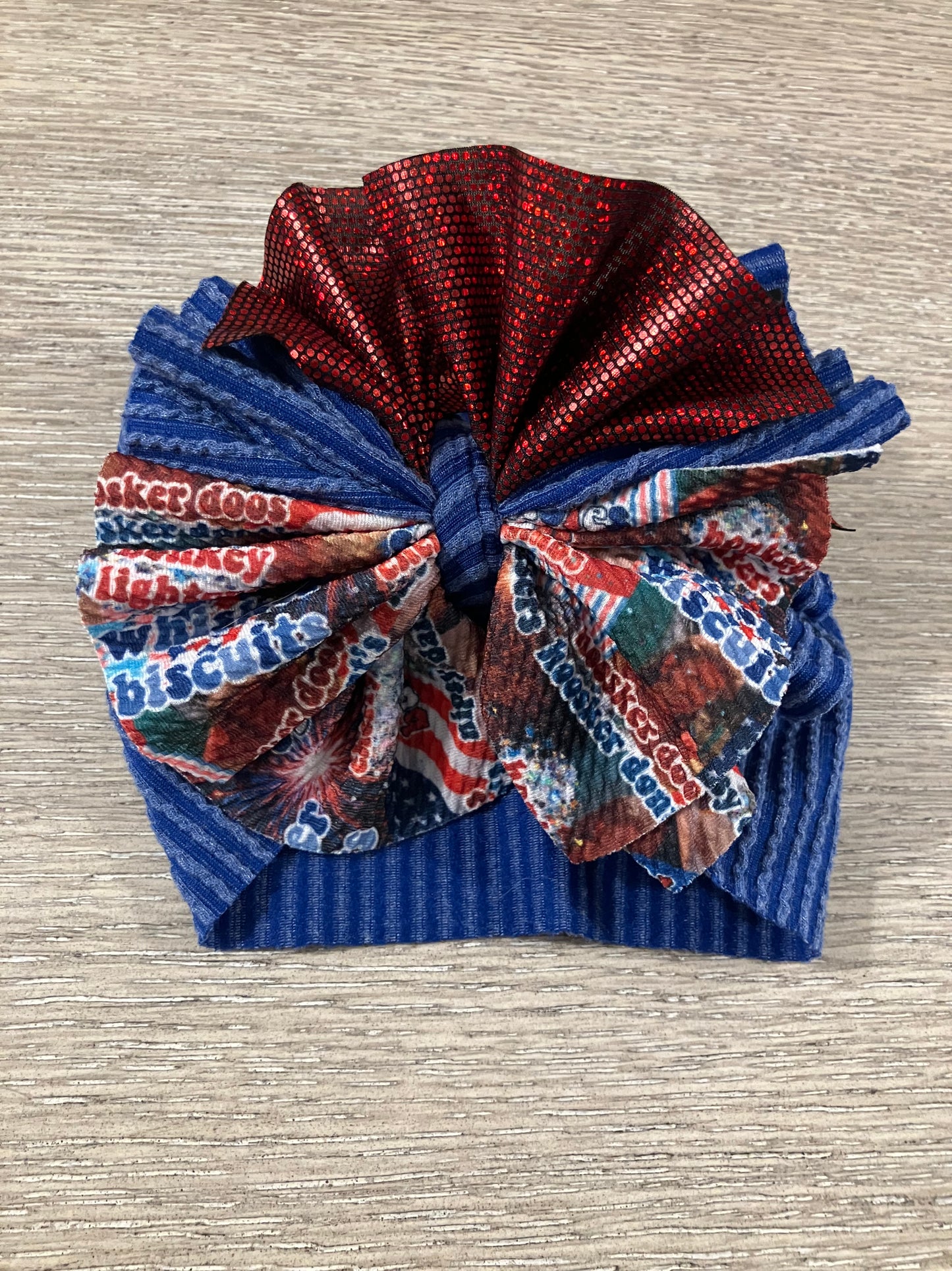 Joe dirt messy toddler bow