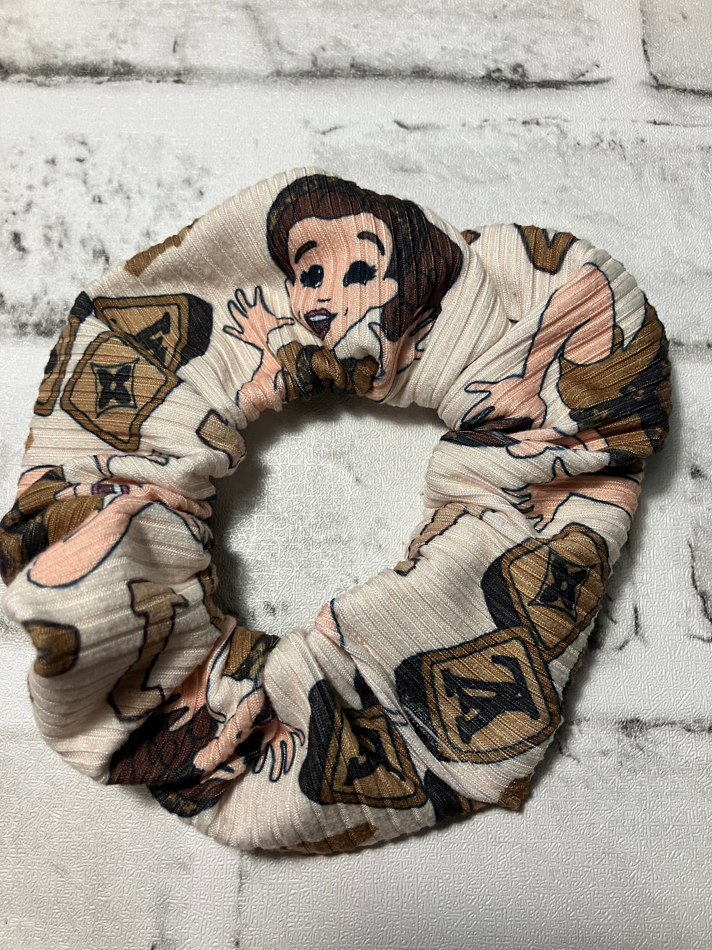 Rachel abc scrunchies