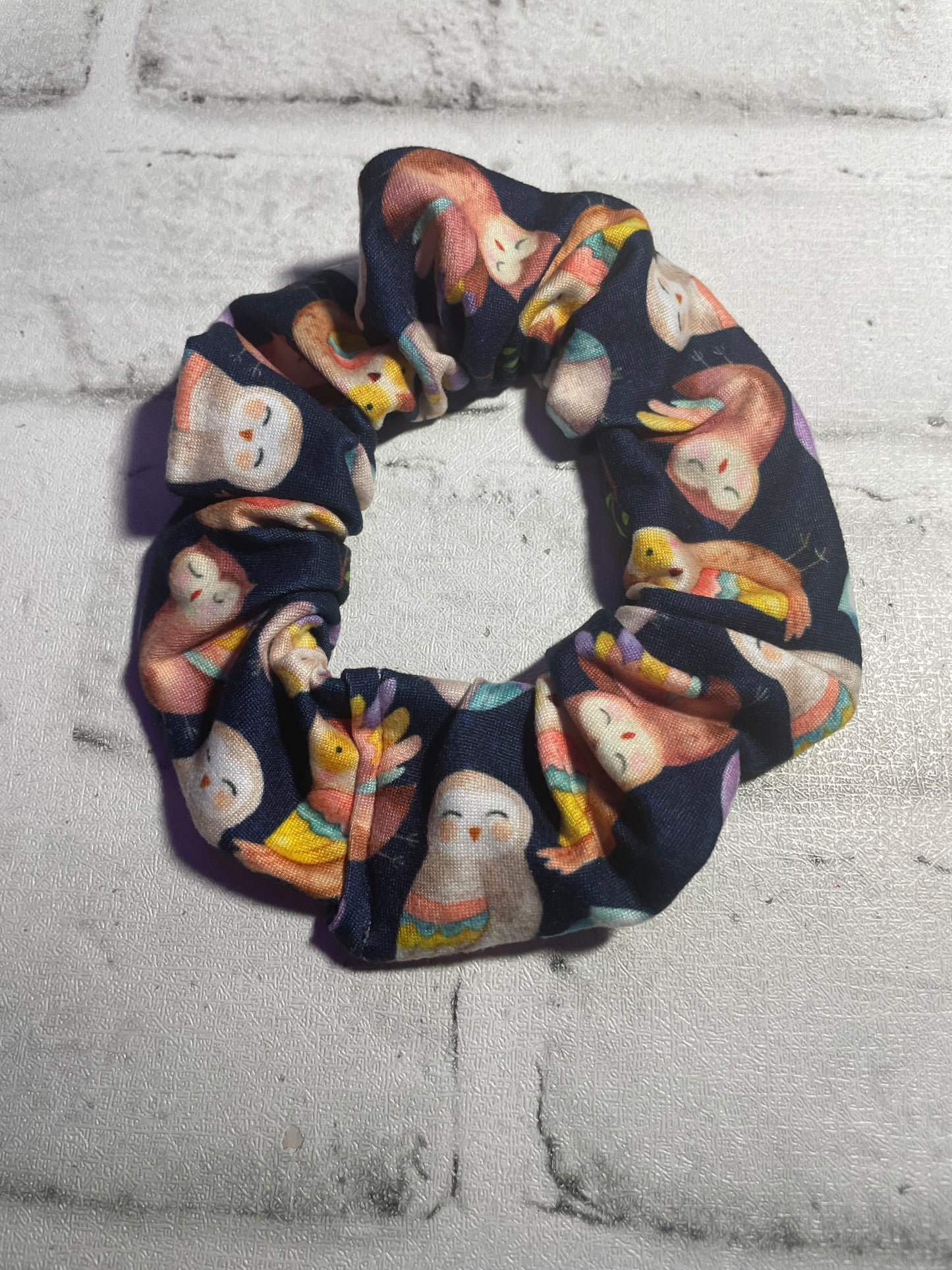Owls scrunchies💜