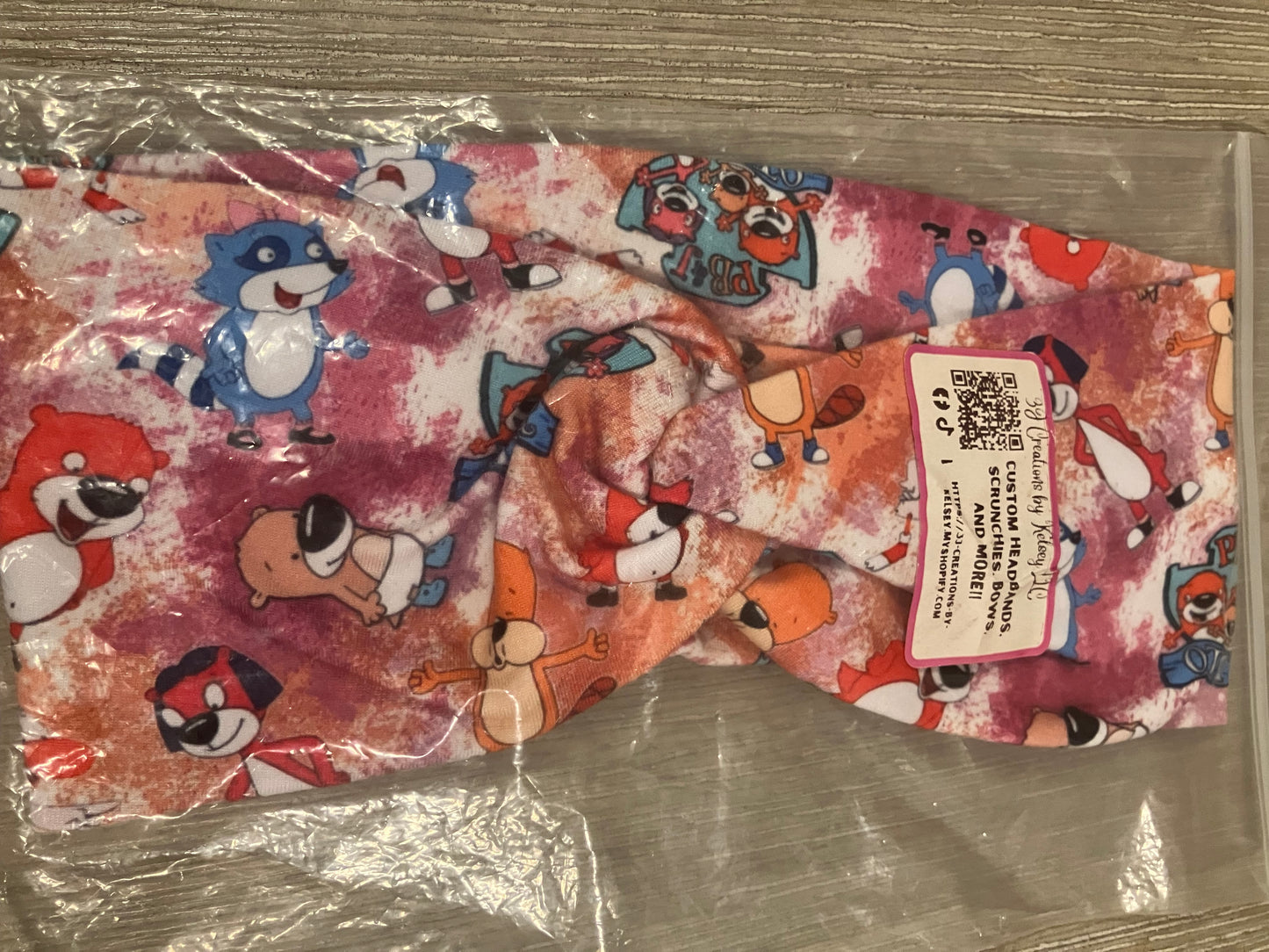 Pb and j child headbands