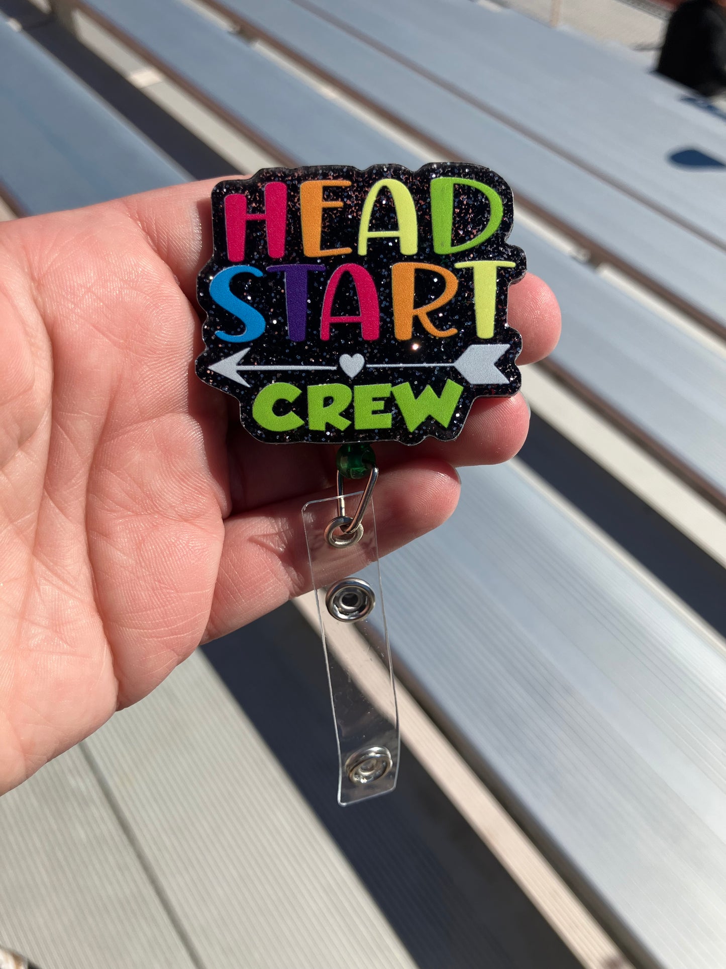 Head start crew badge reels